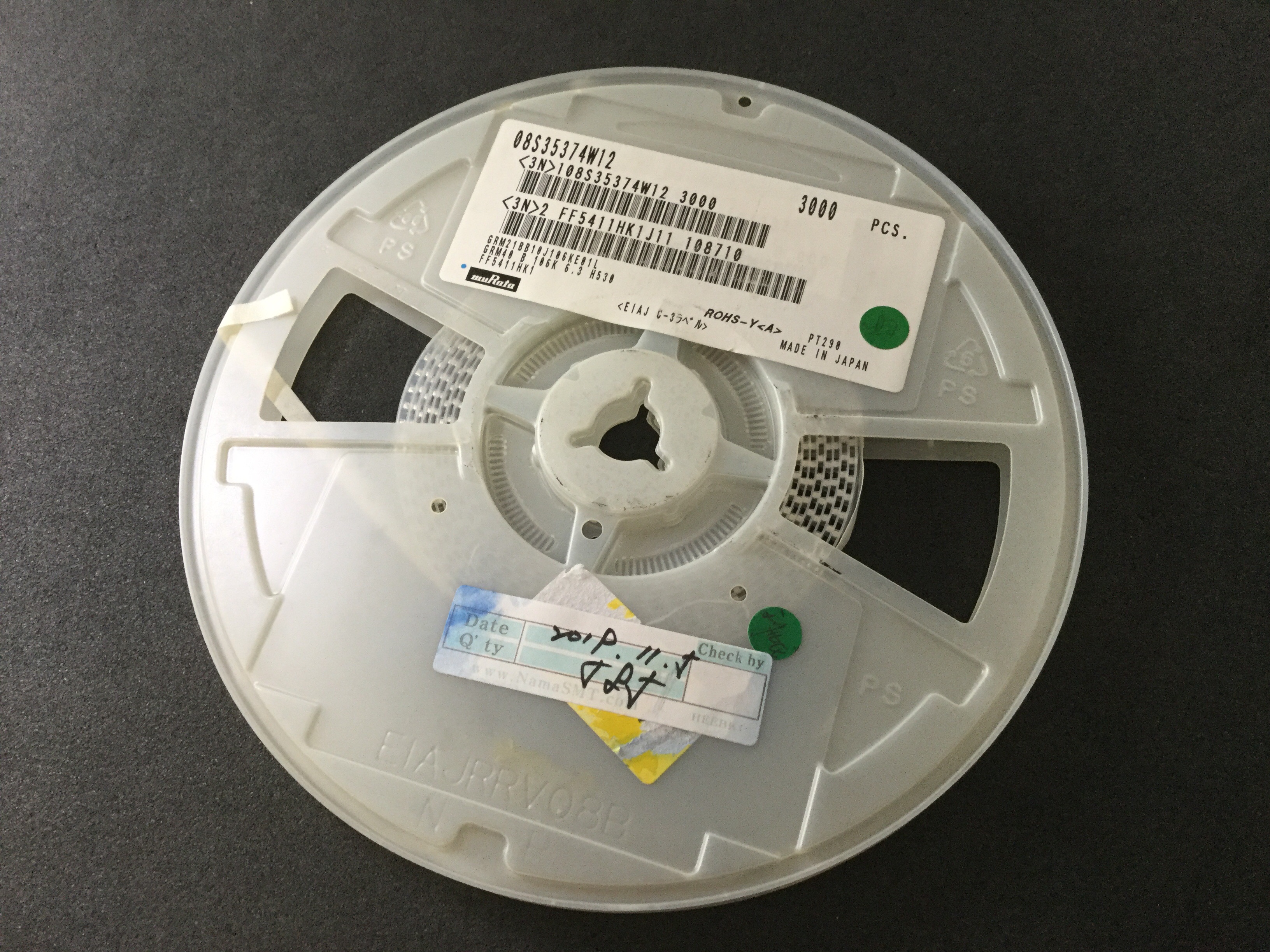 GRM21BB10J106K