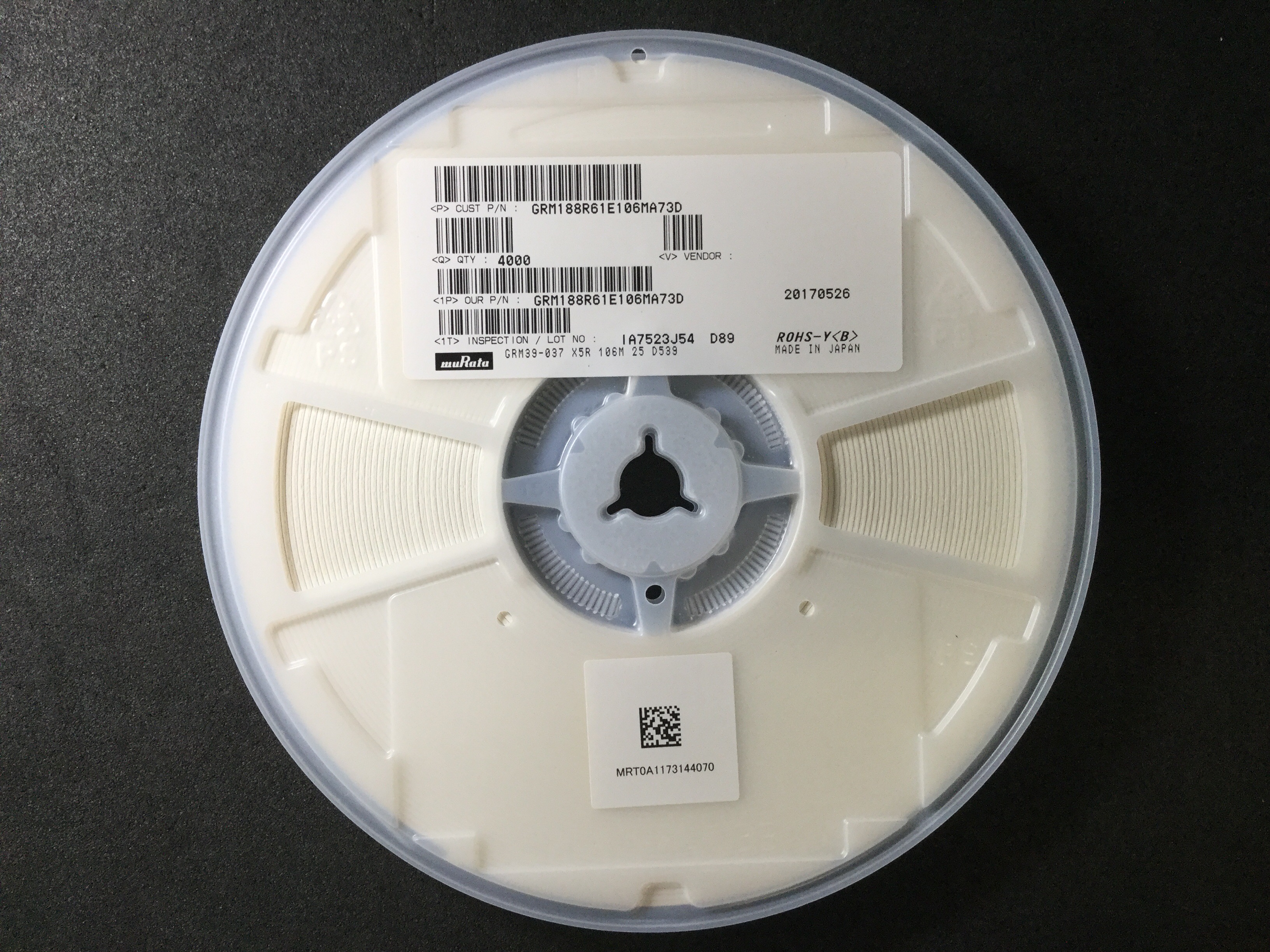 GRM188R61E106MA73D