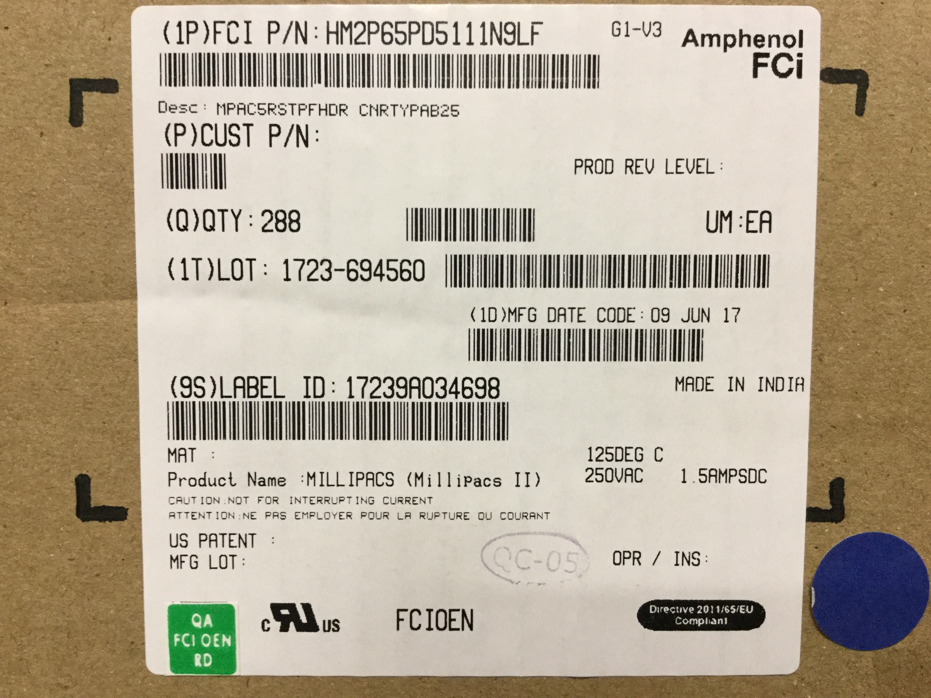 HM2P65PD5111N9LF