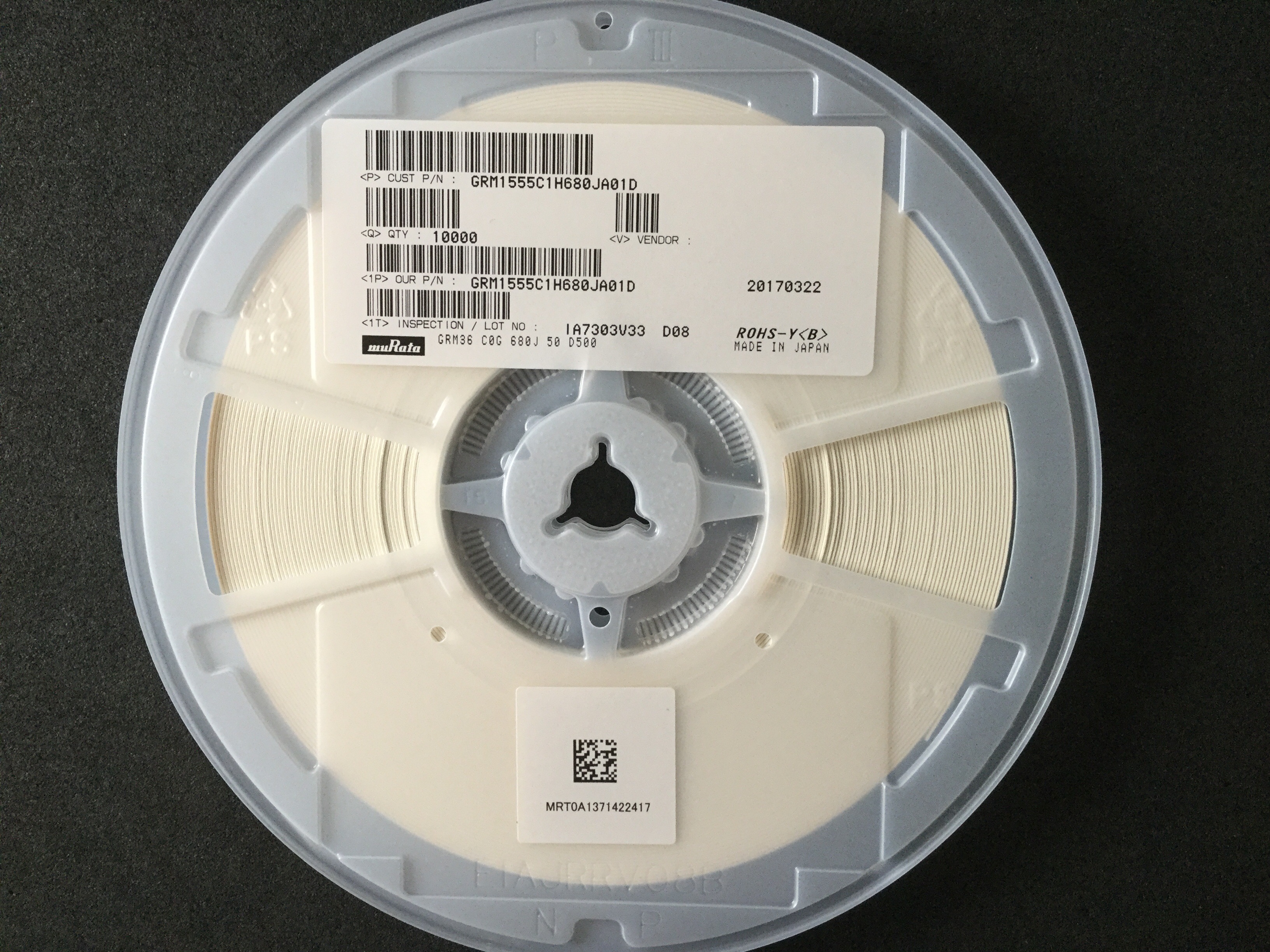 GRM1555C1H680JA01D