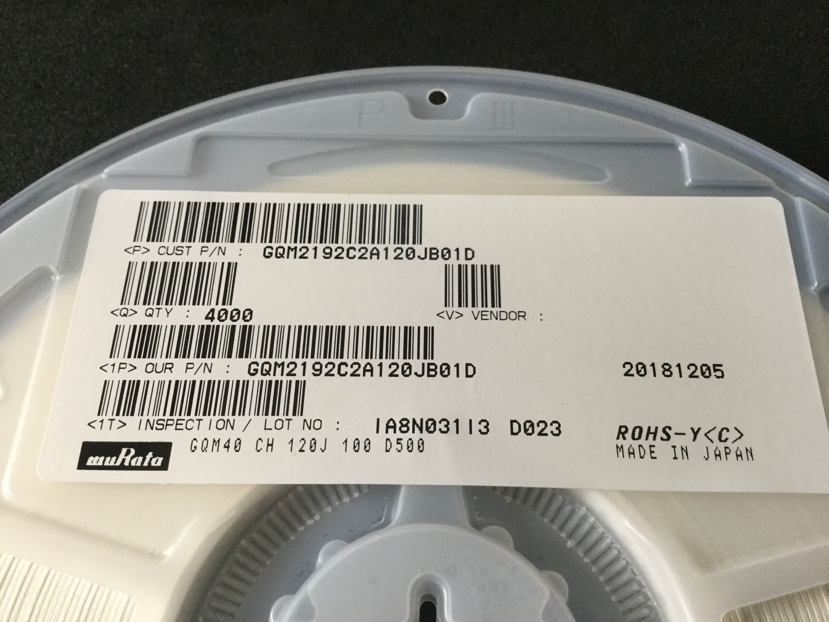 GQM2192C2A120JB01D