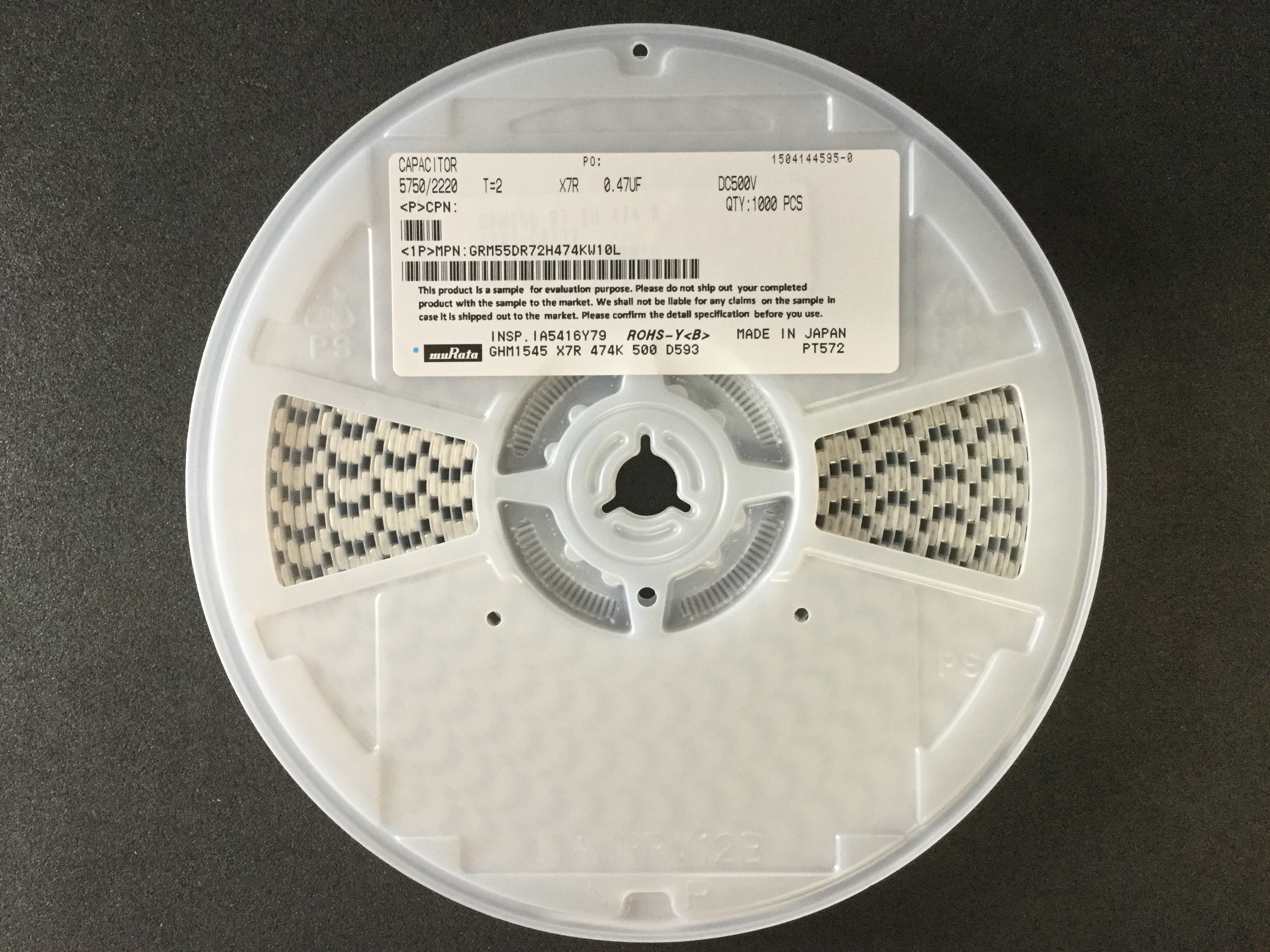 GRM55DR72H474KW10#
