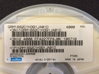 GRM1882C1H391JA01D