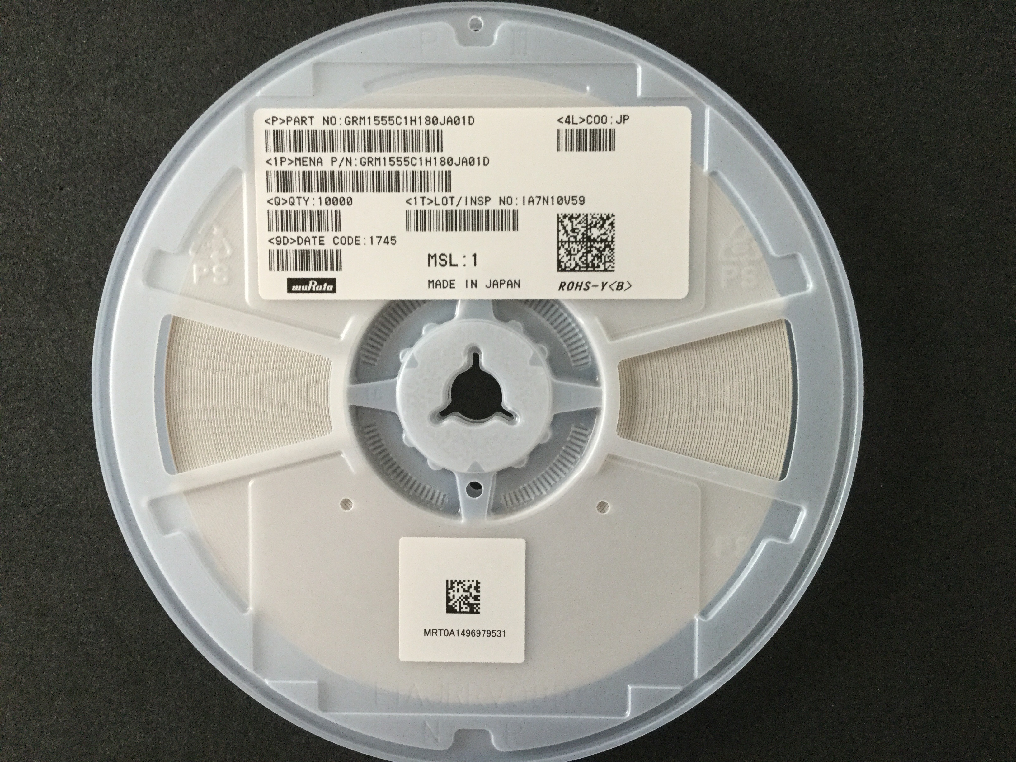 GRM1555C1H180JA01D