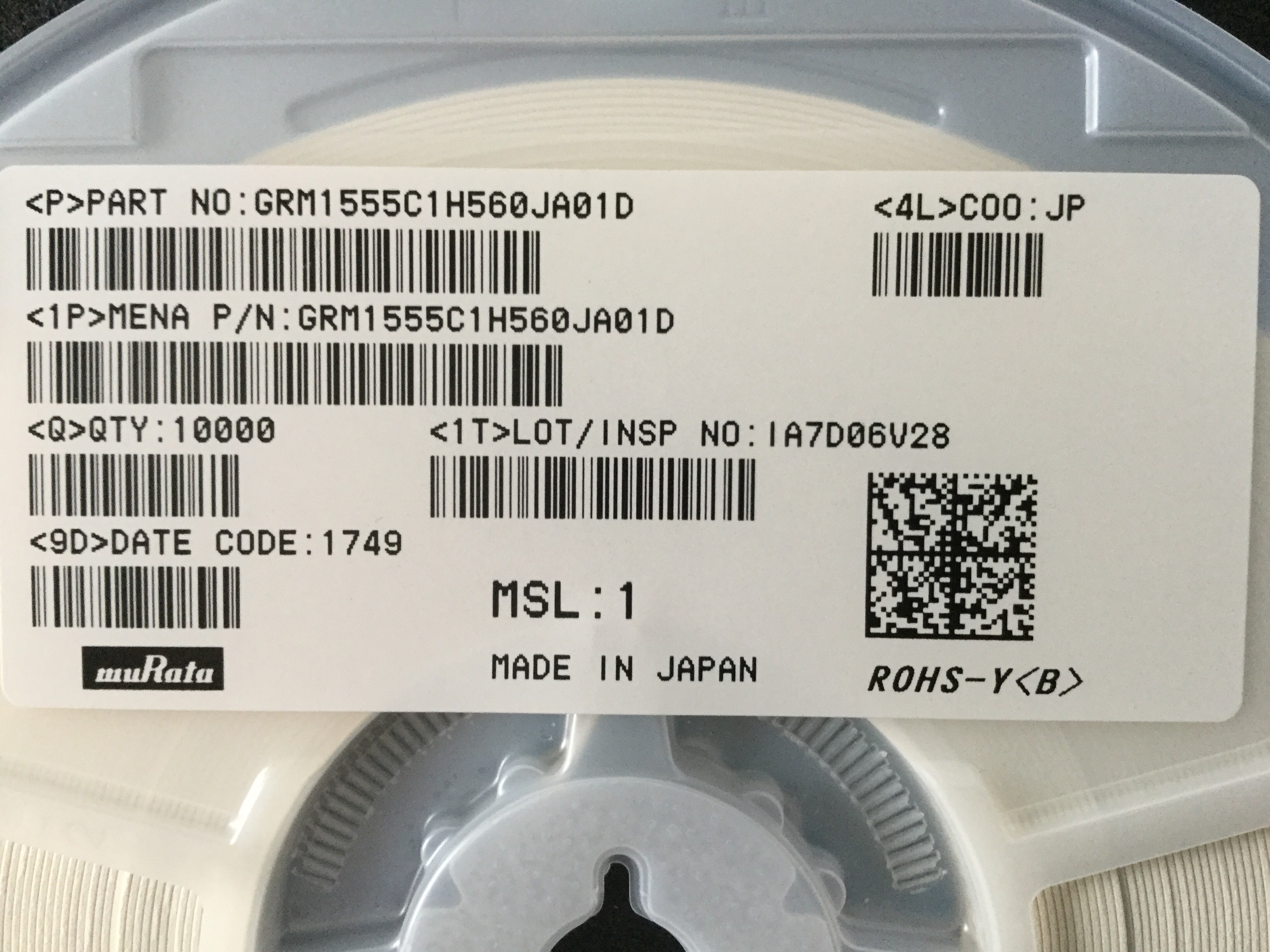 GRM1555C1H560JA01D