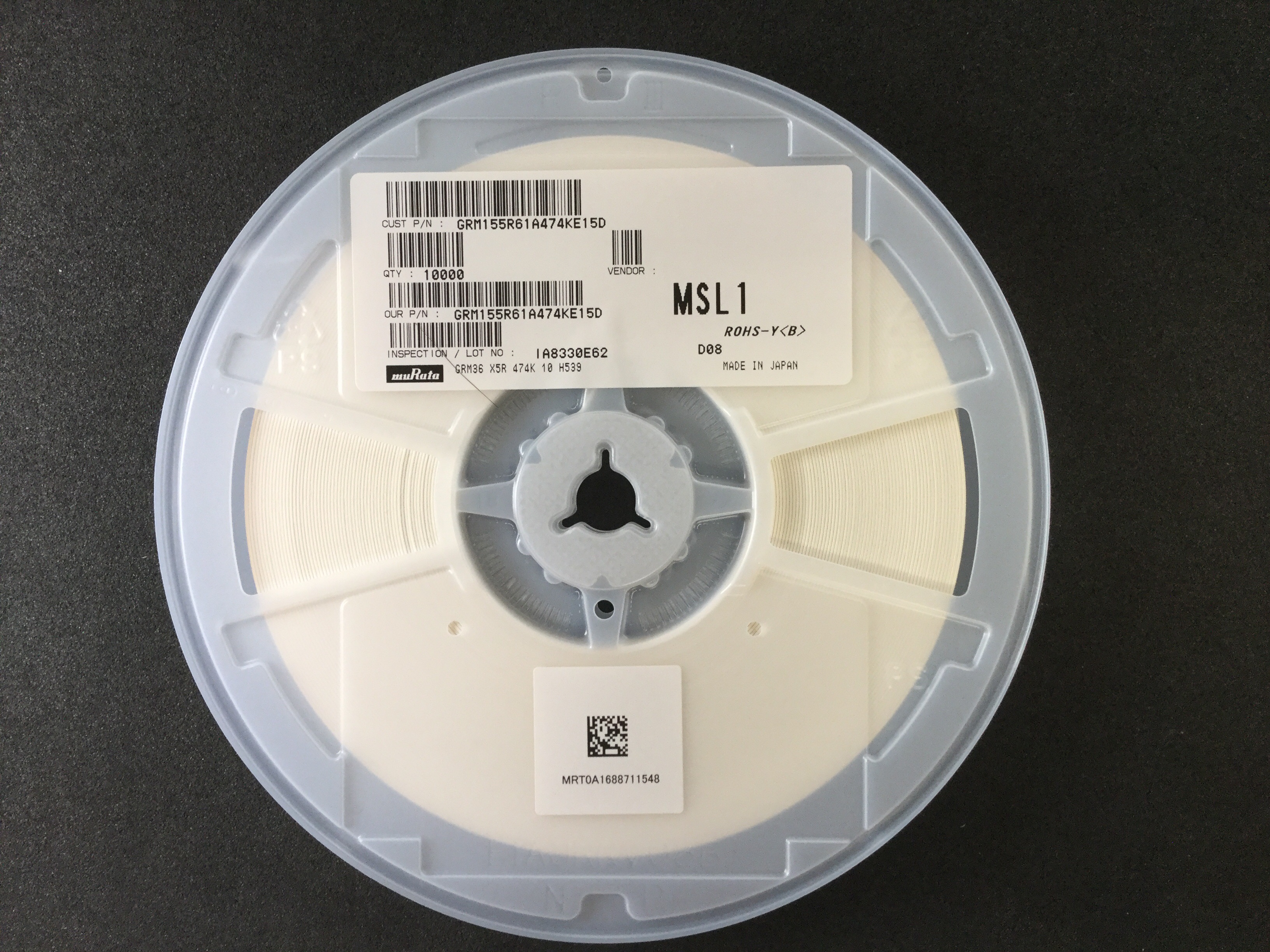 GRM155R61A474KE15D
