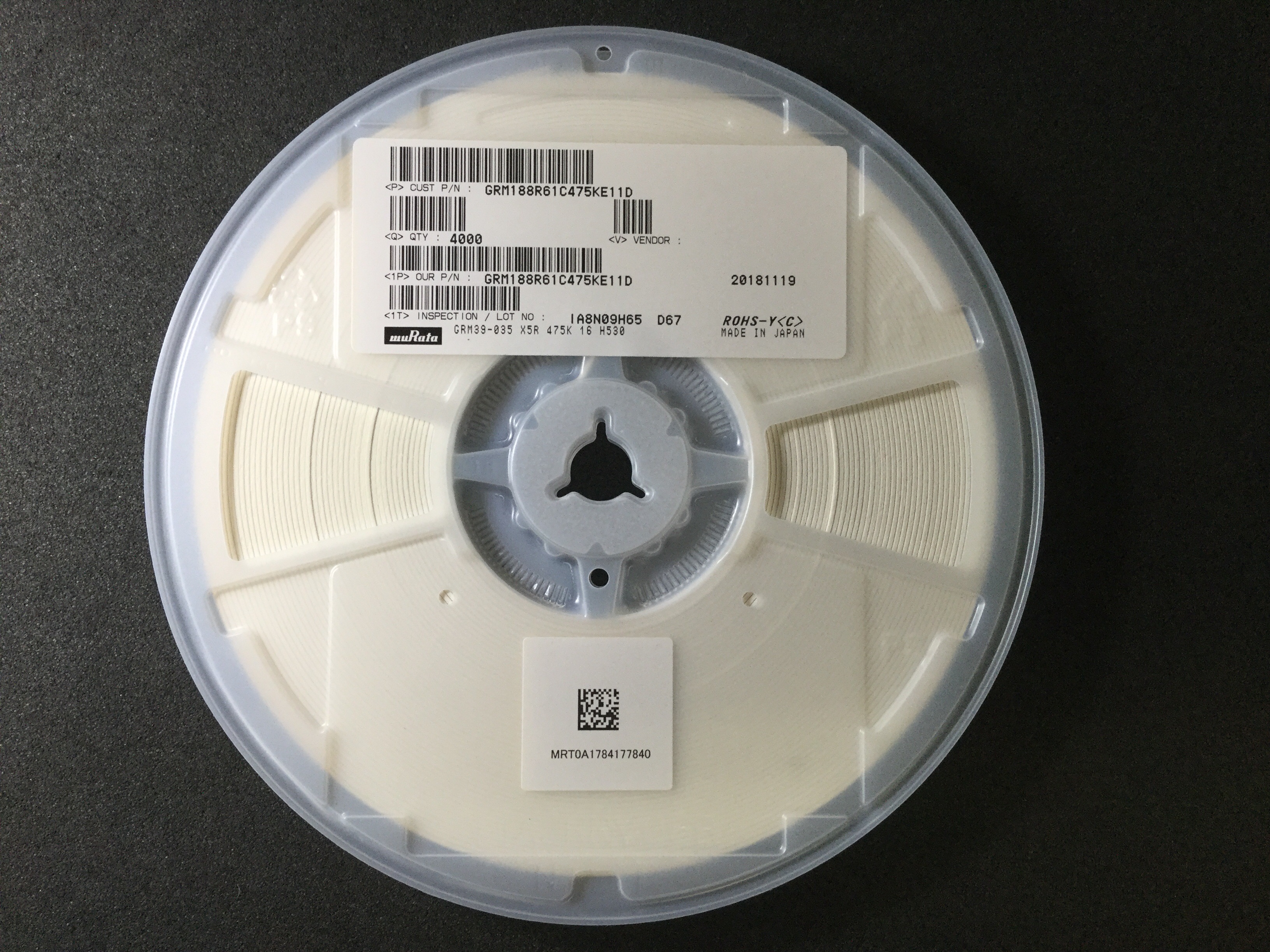 GRM188R61C475KE11D