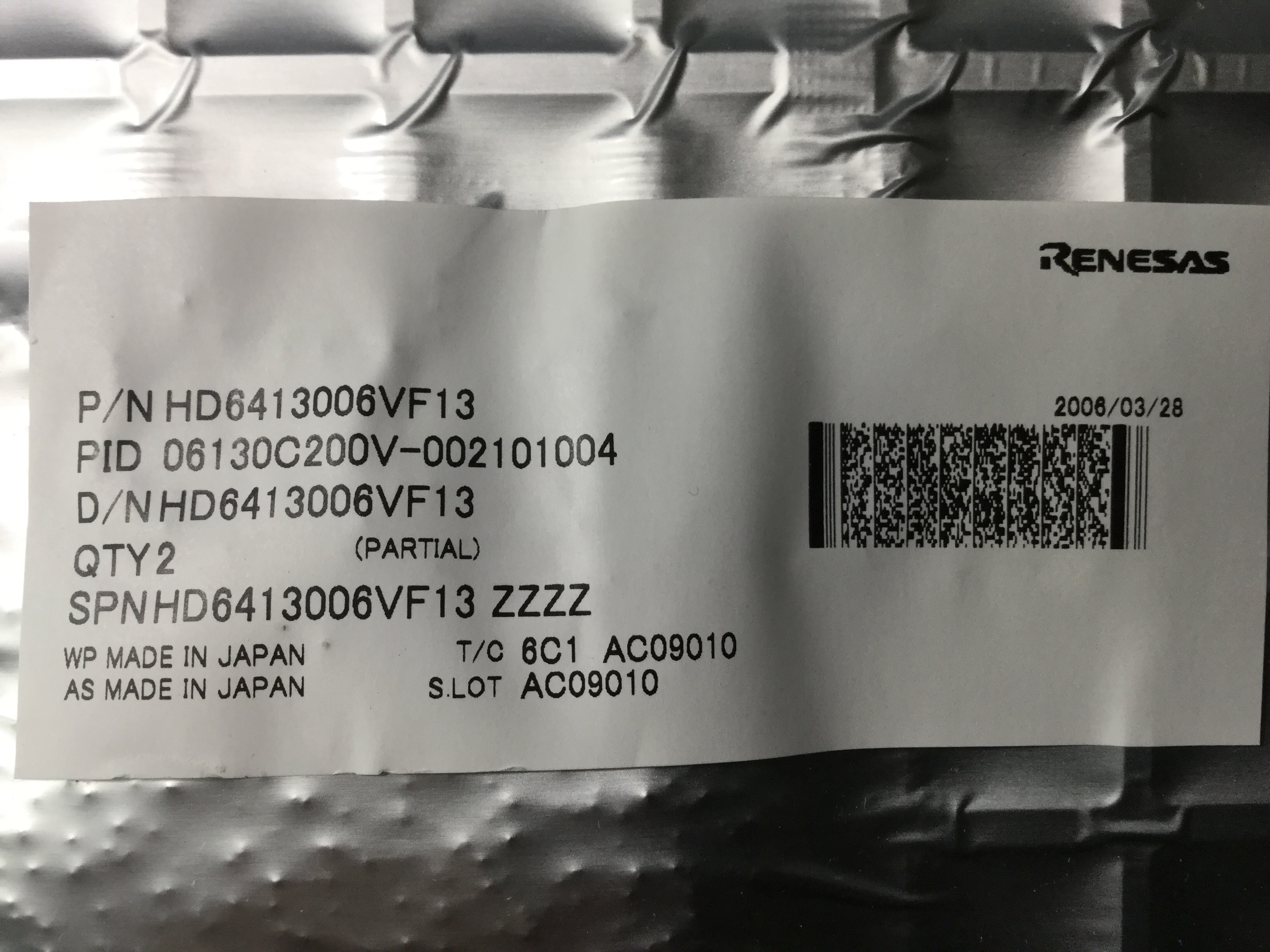 HD6413006VF13