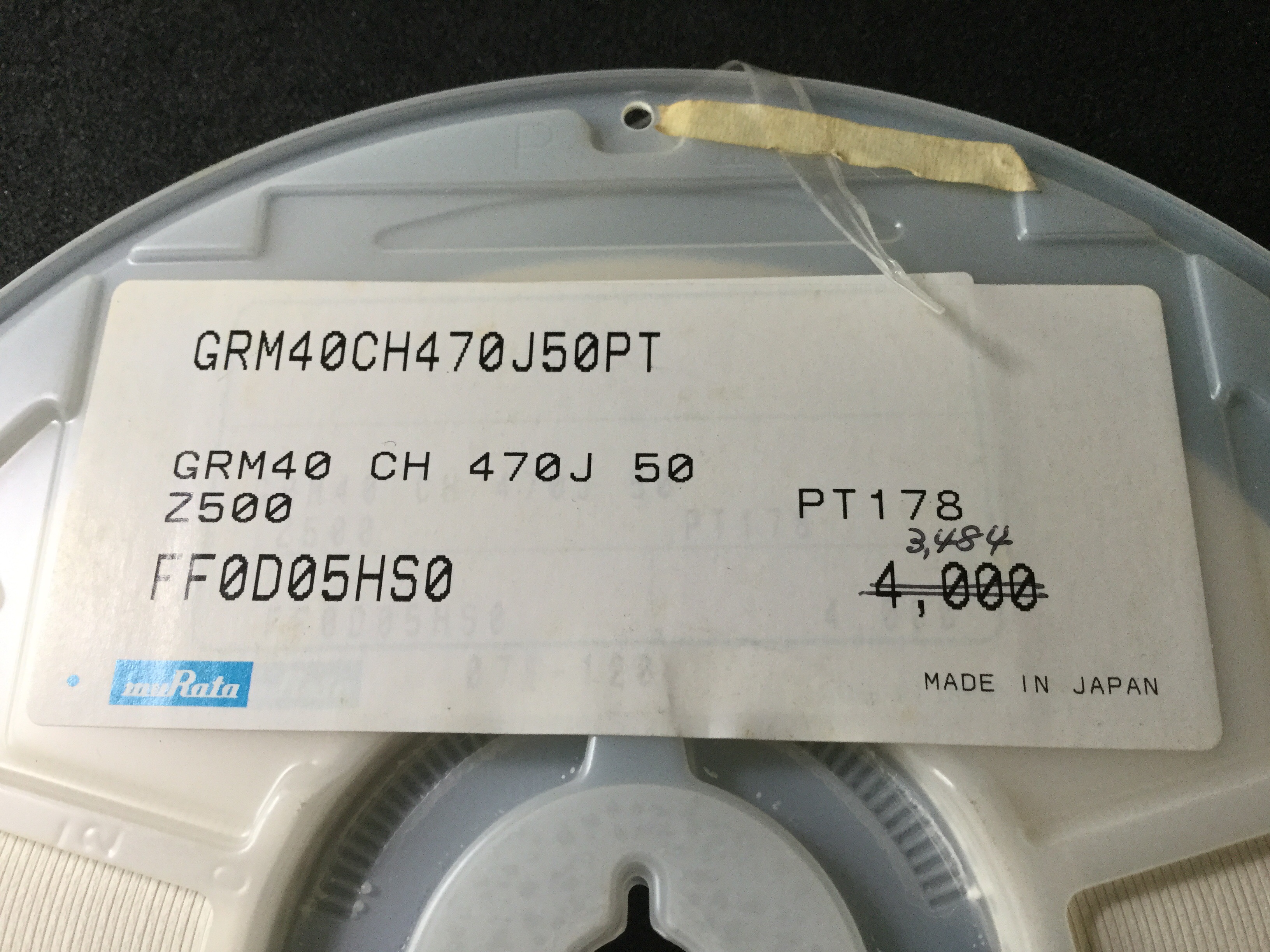 GRM40CH470J50PT