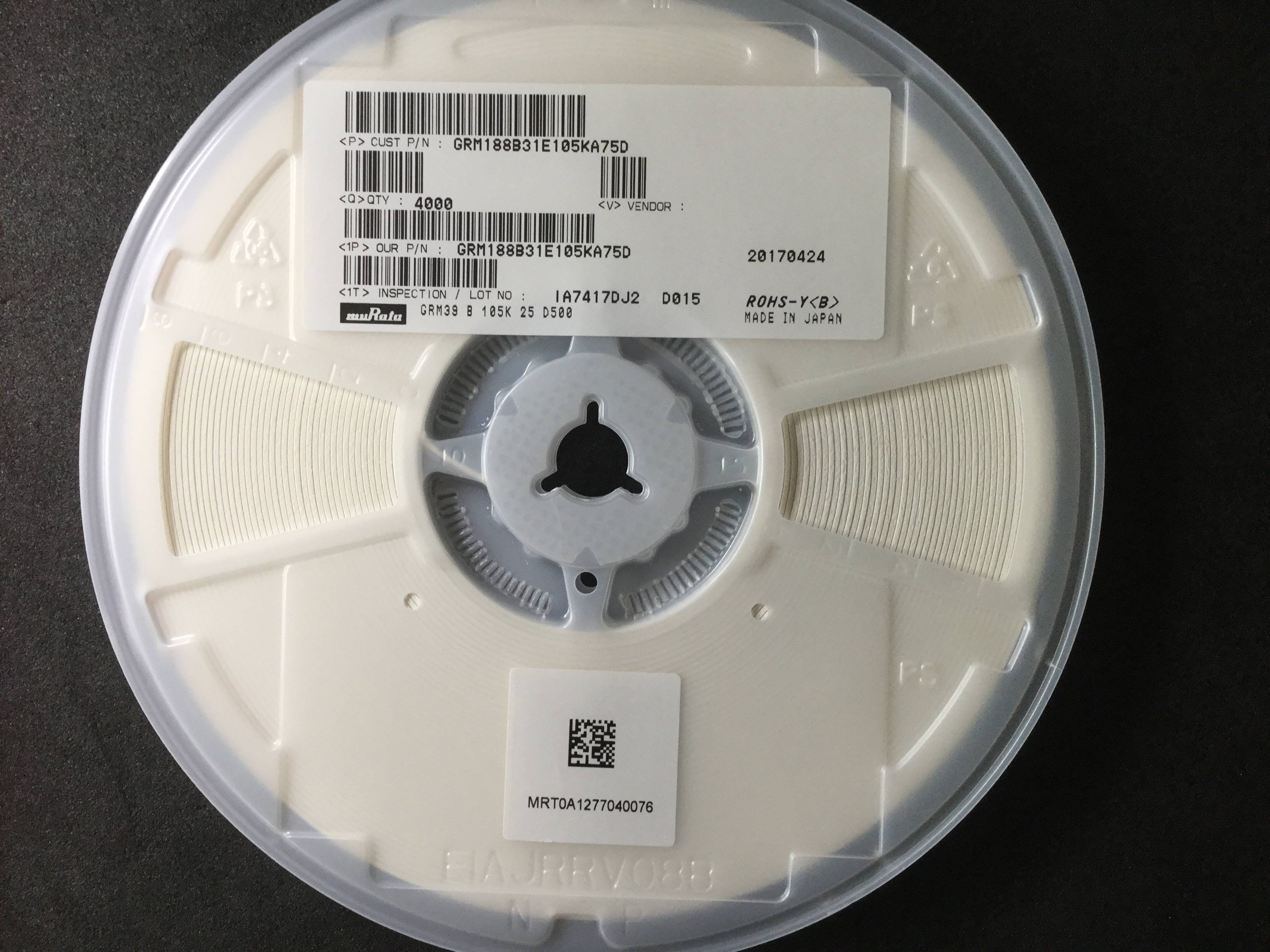 GRM188B31E105K
