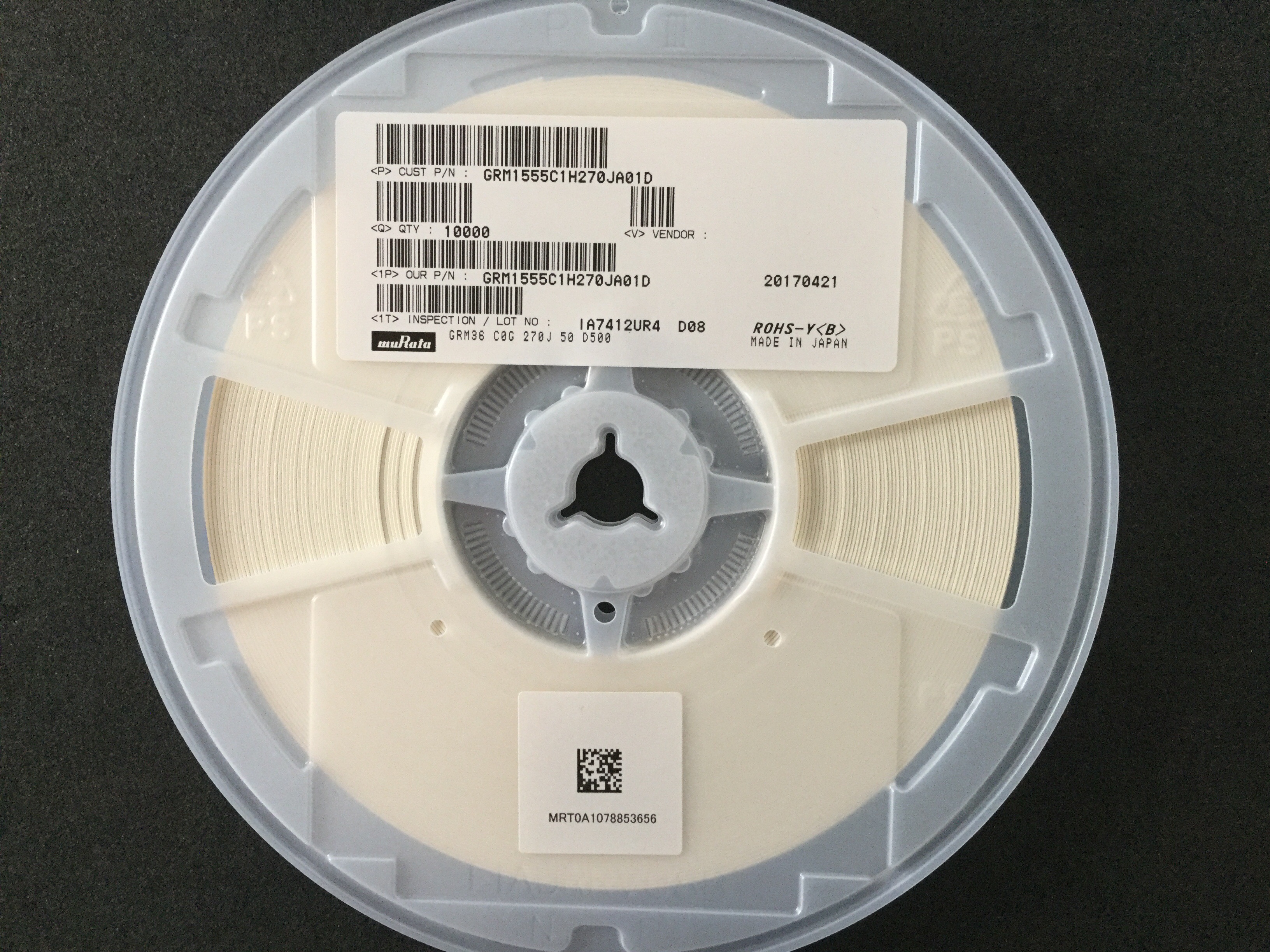 GRM1555C1H270JA01D