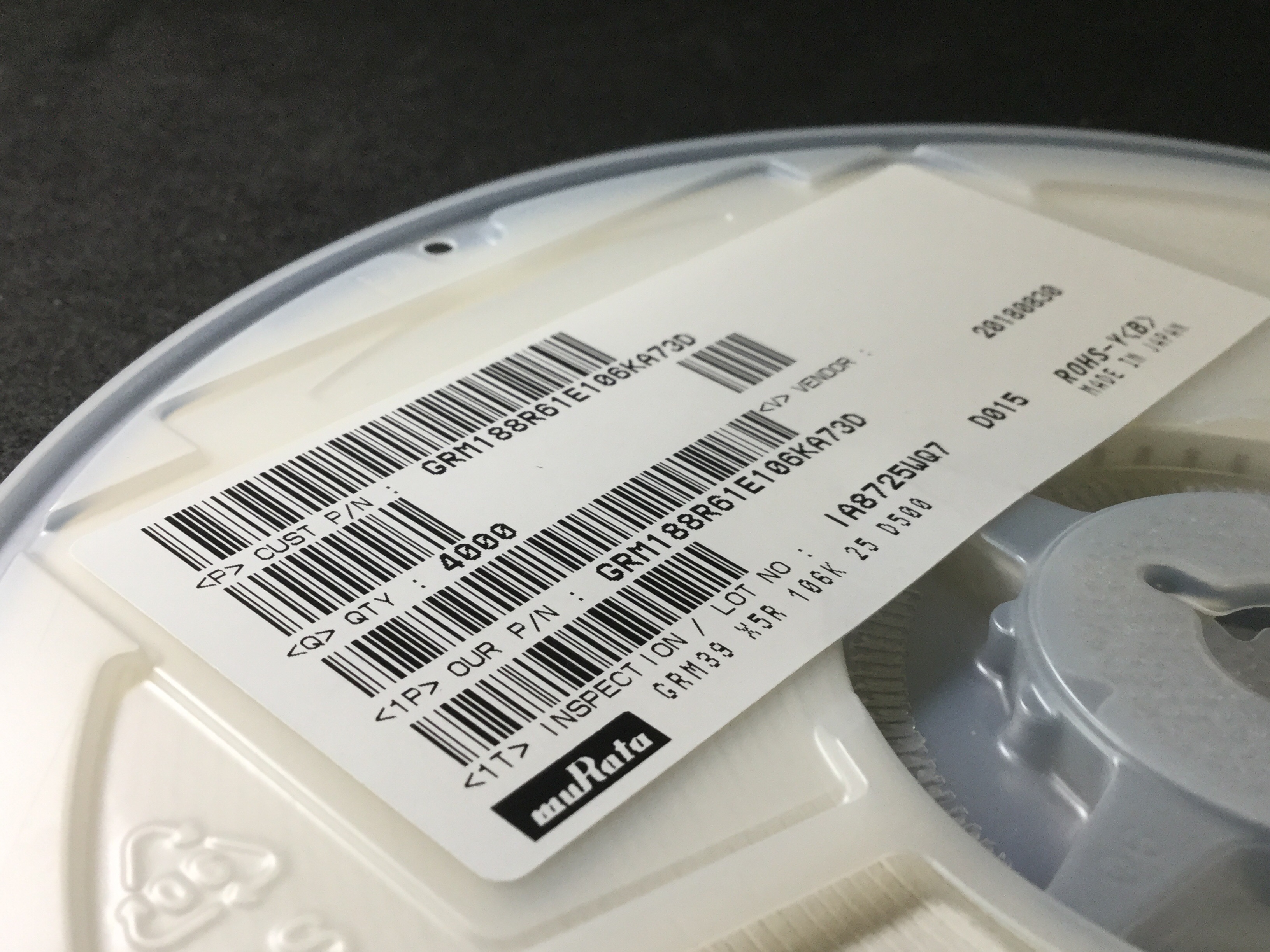 GRM188R61E106KA73D