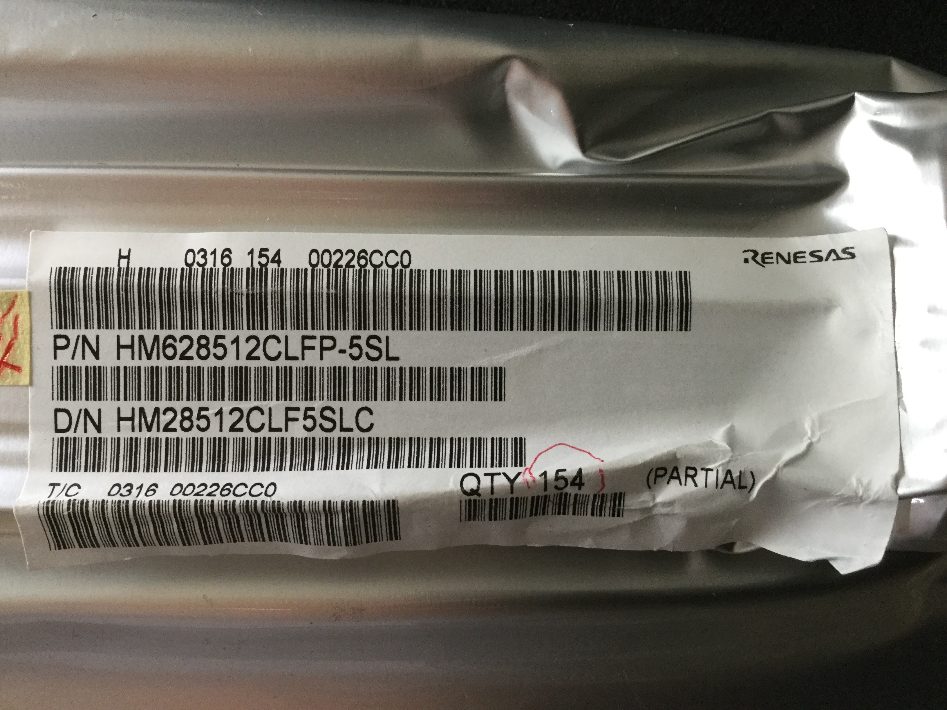 HM628512CLFP-5SL