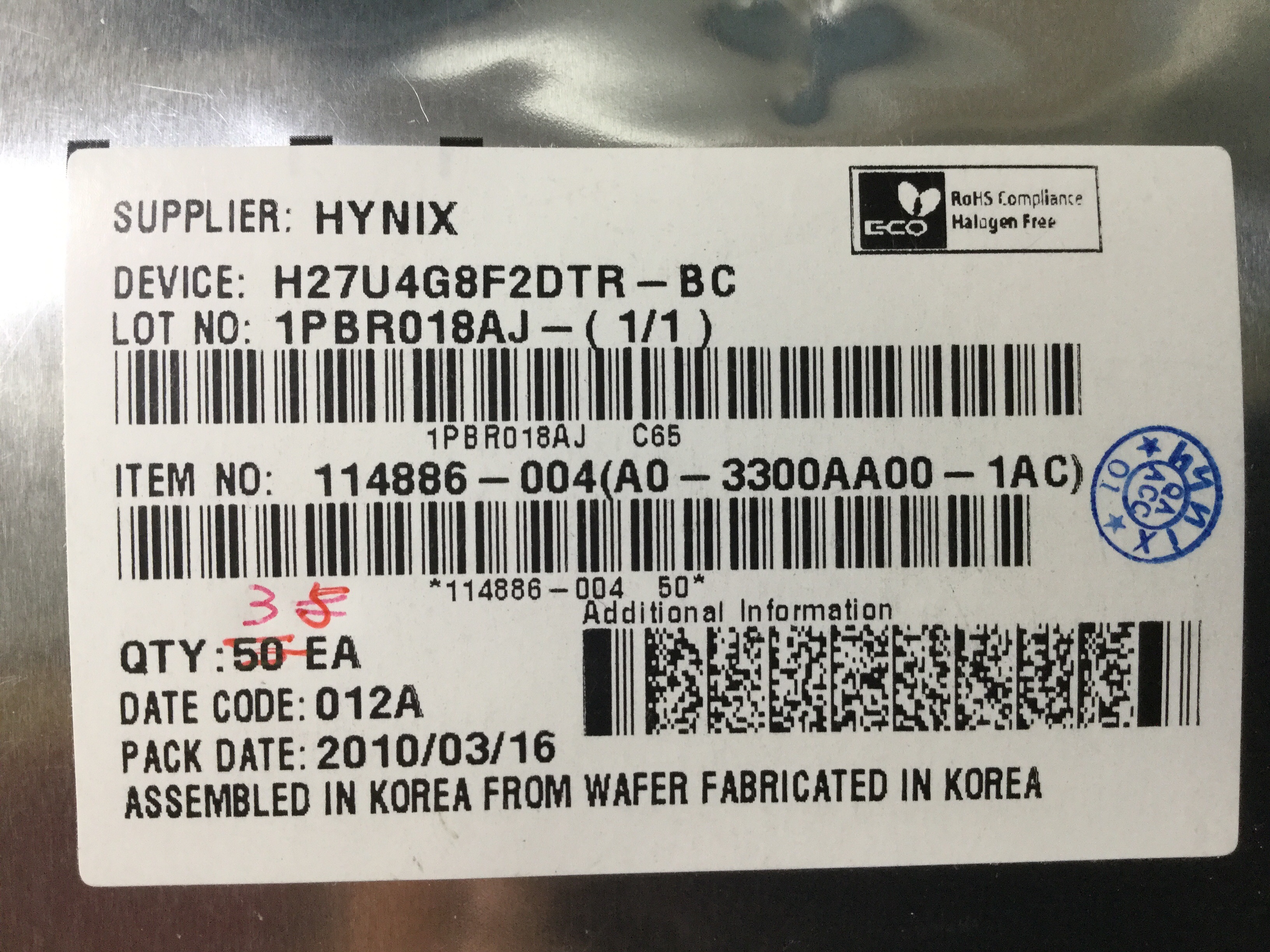H27U4G8F2DTR-BC