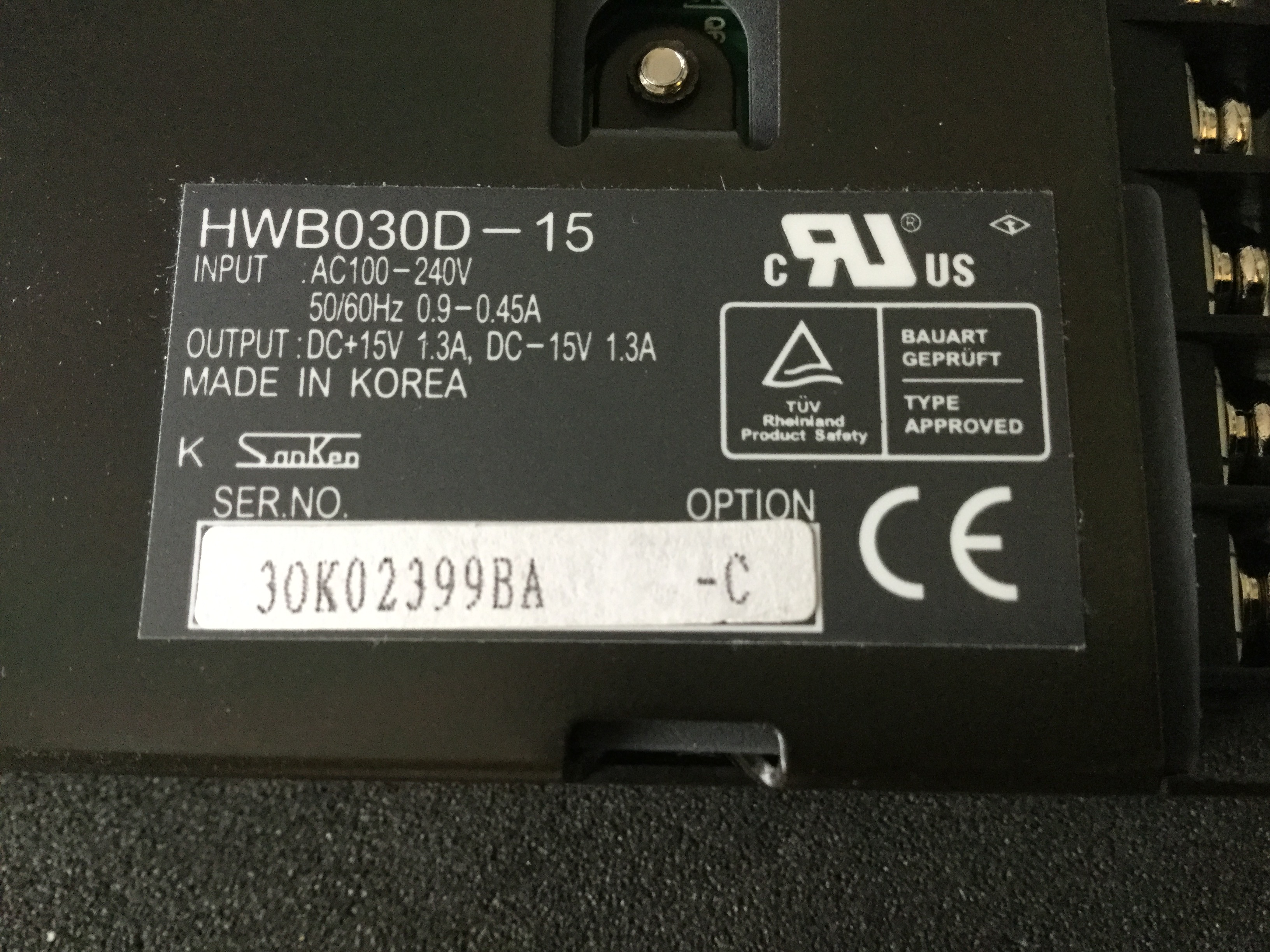 HWB030D-15-C
