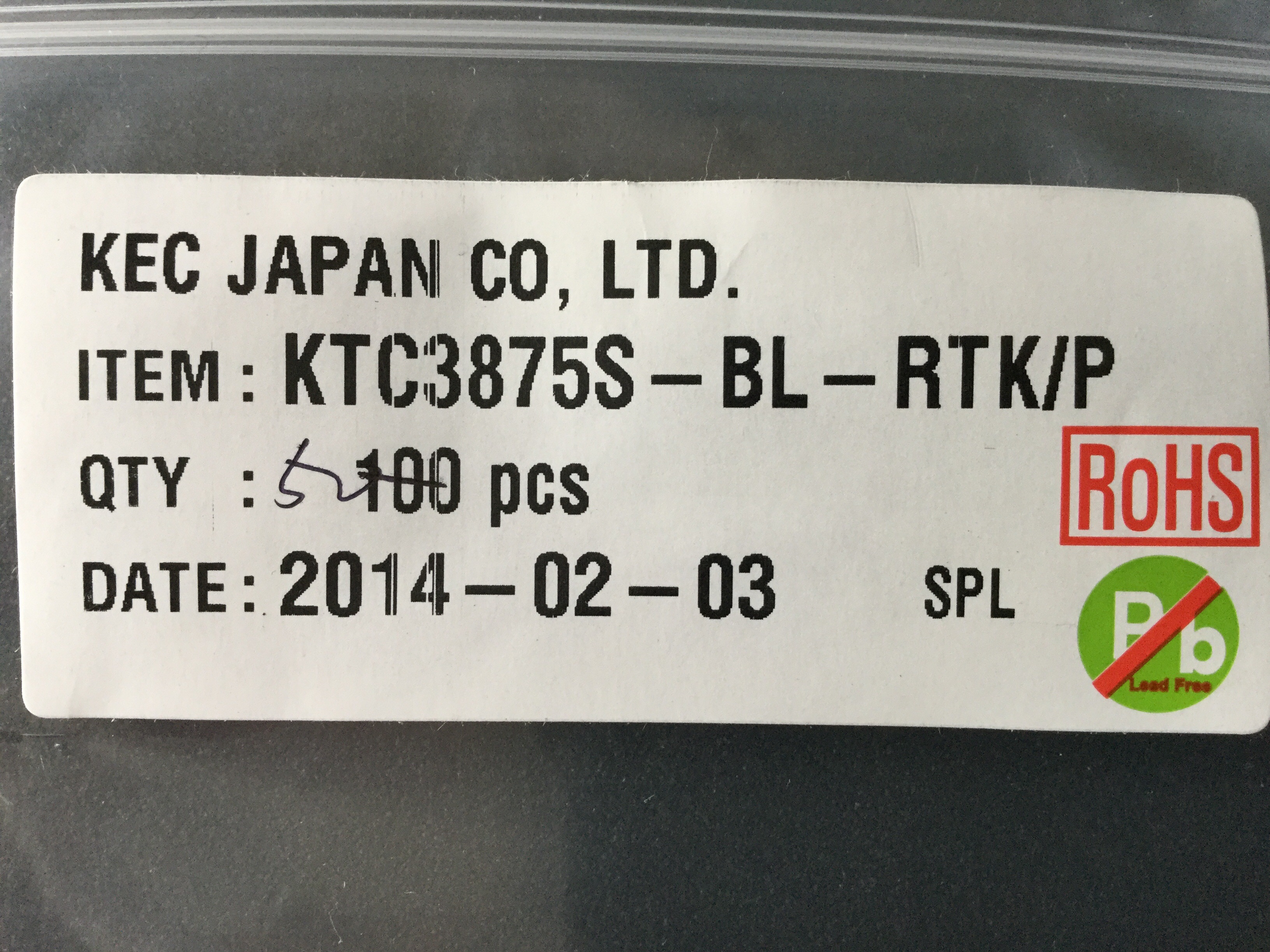 KTC3875S-BL-RTK/P