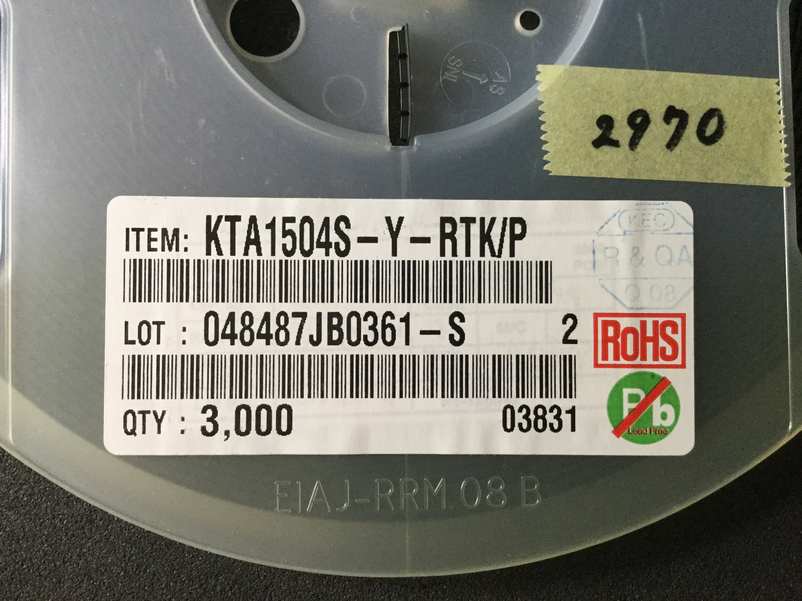 KTA1504S-Y-RTK/P