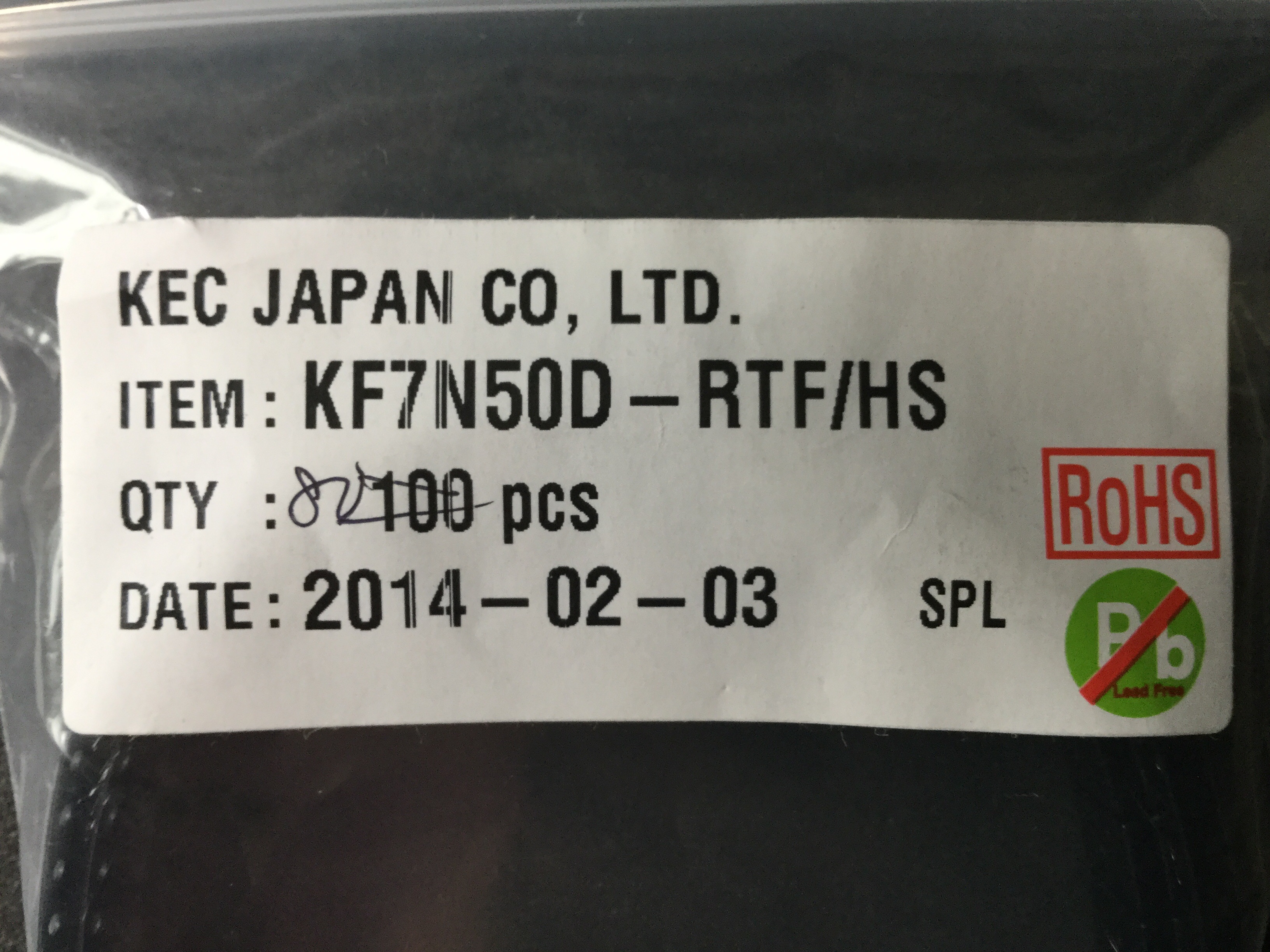 KF7N50D-RTF/HS