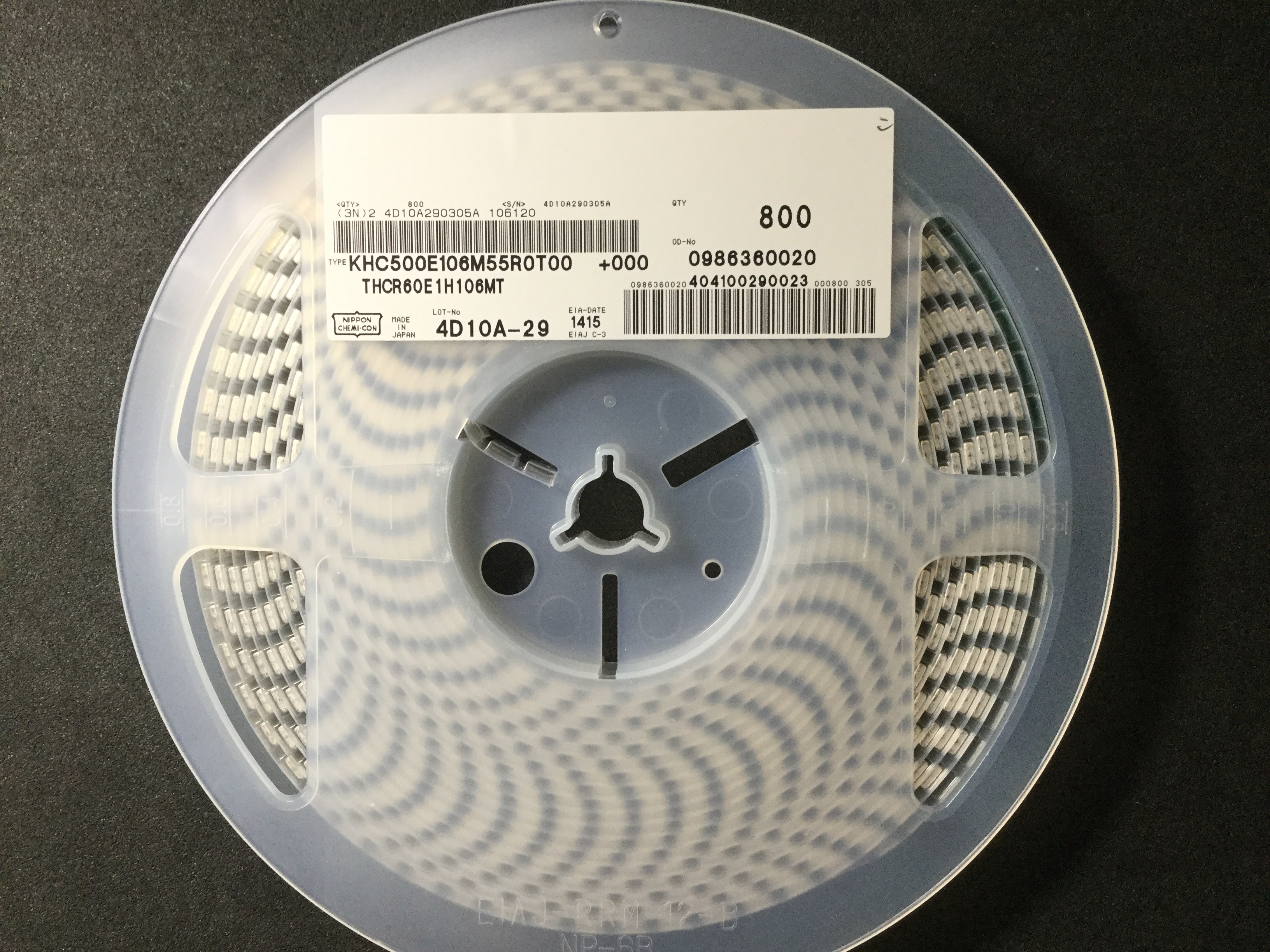 KHC500E106M55R0T00