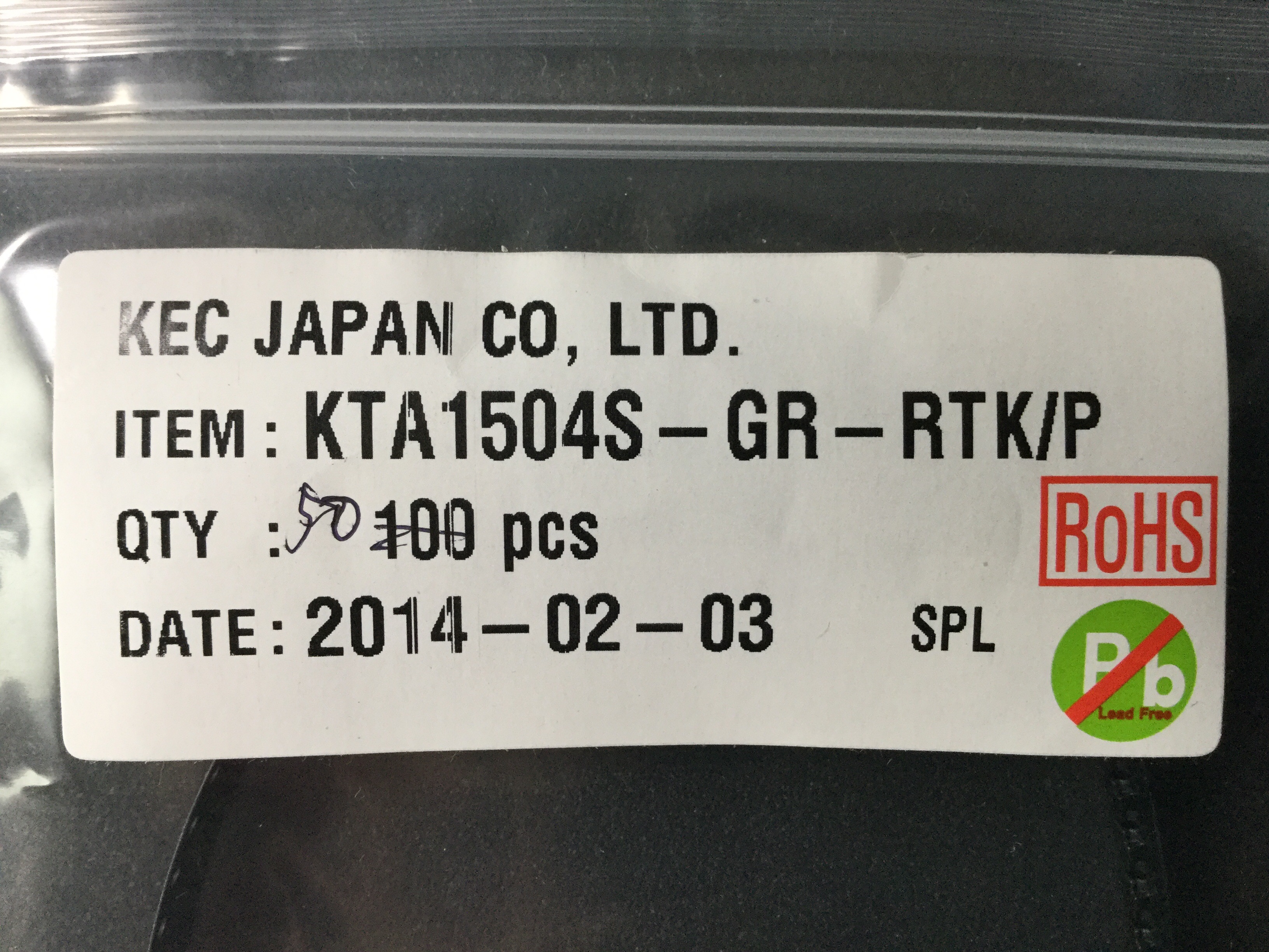 KTA1504S-GR-RTK/P