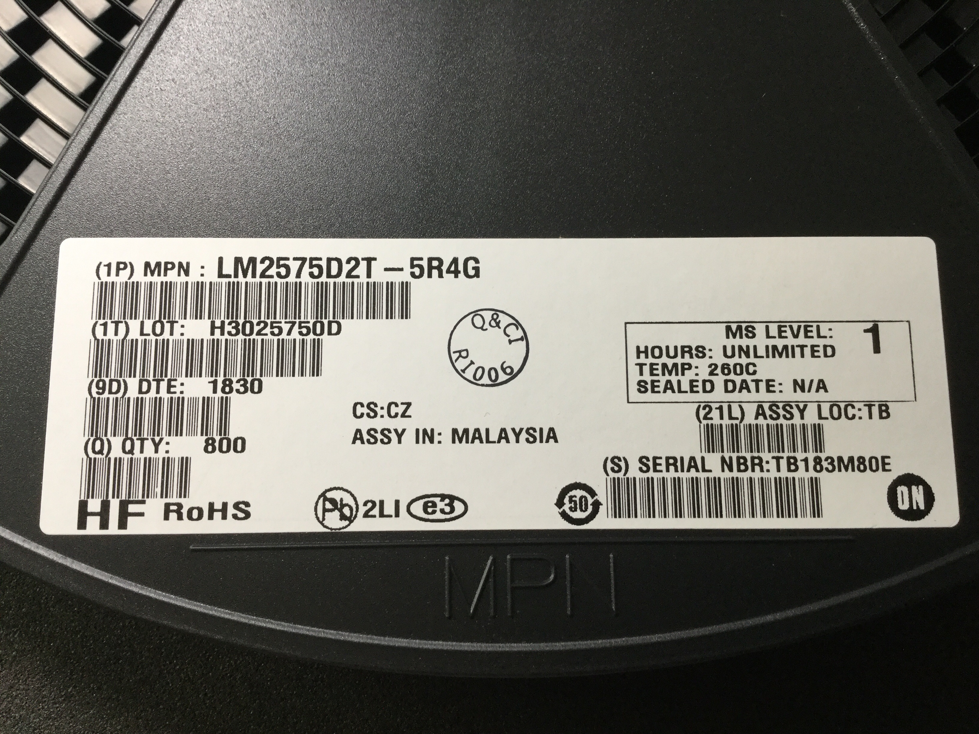 LM2575D2T-5R4G