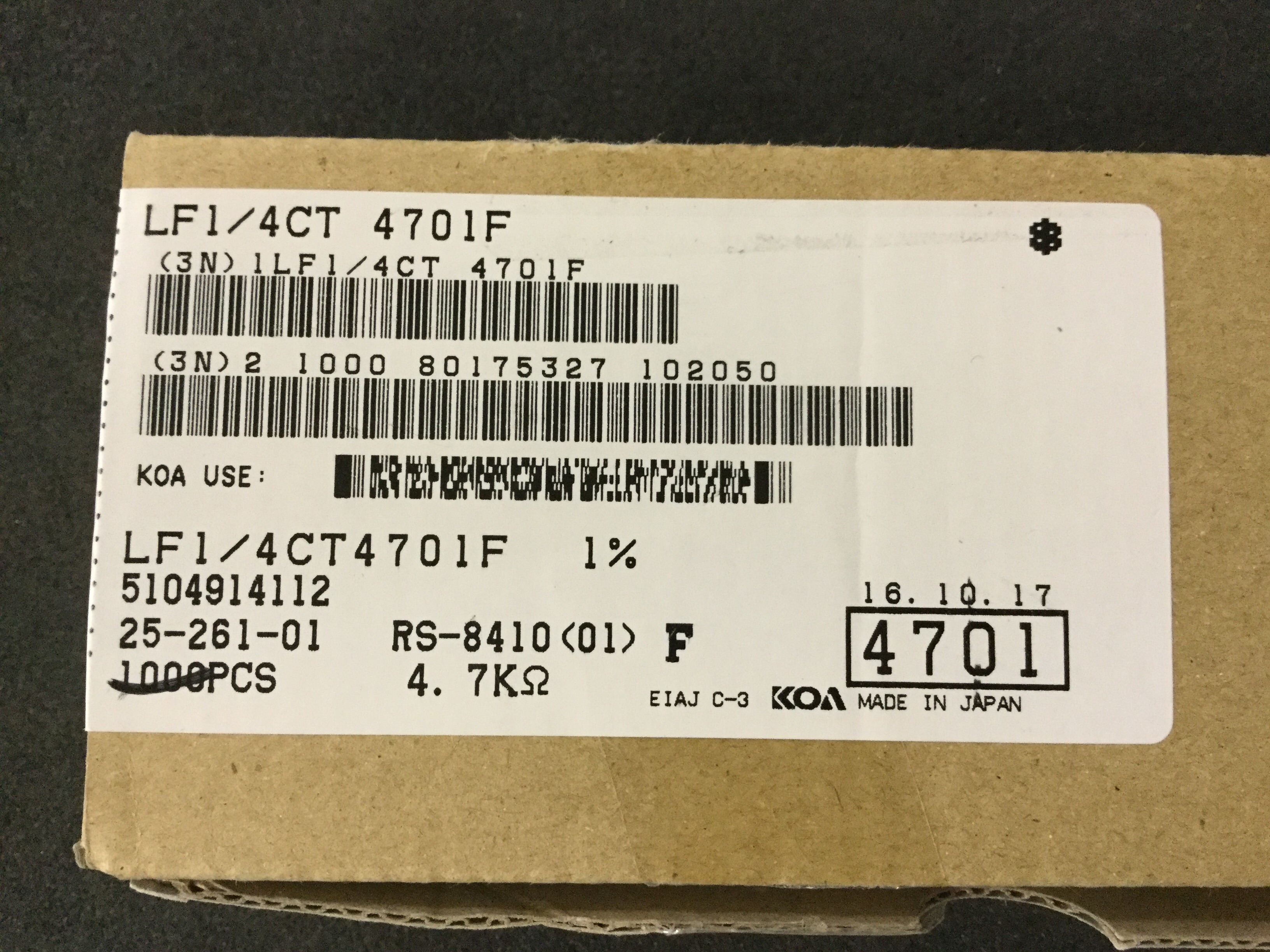 LF1/4CT4701F