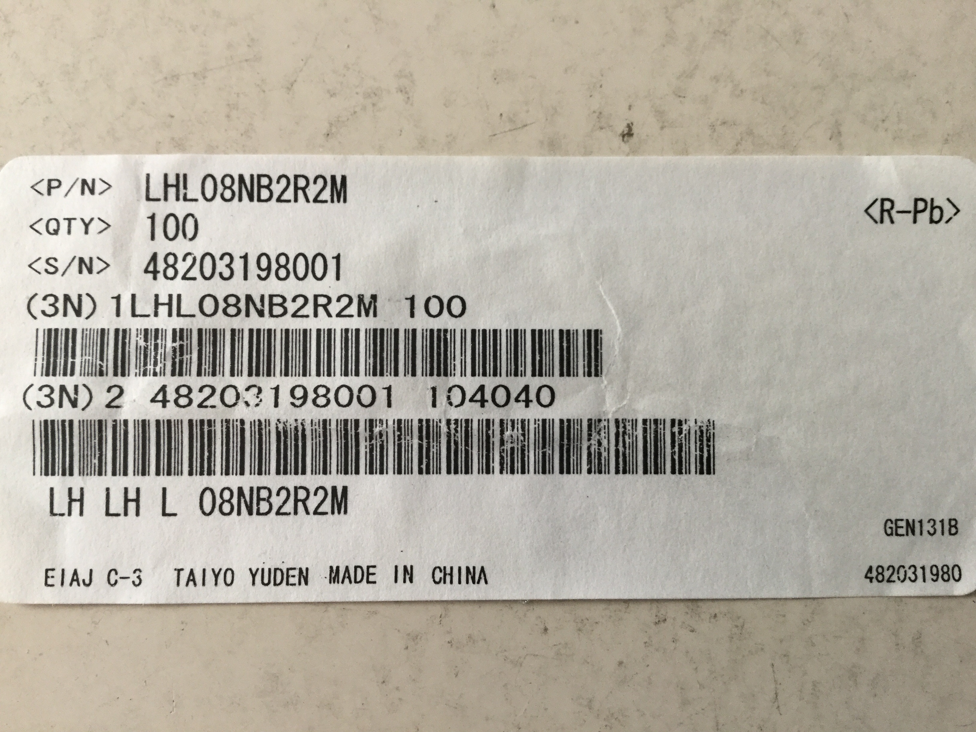 LHL08NB2R2M