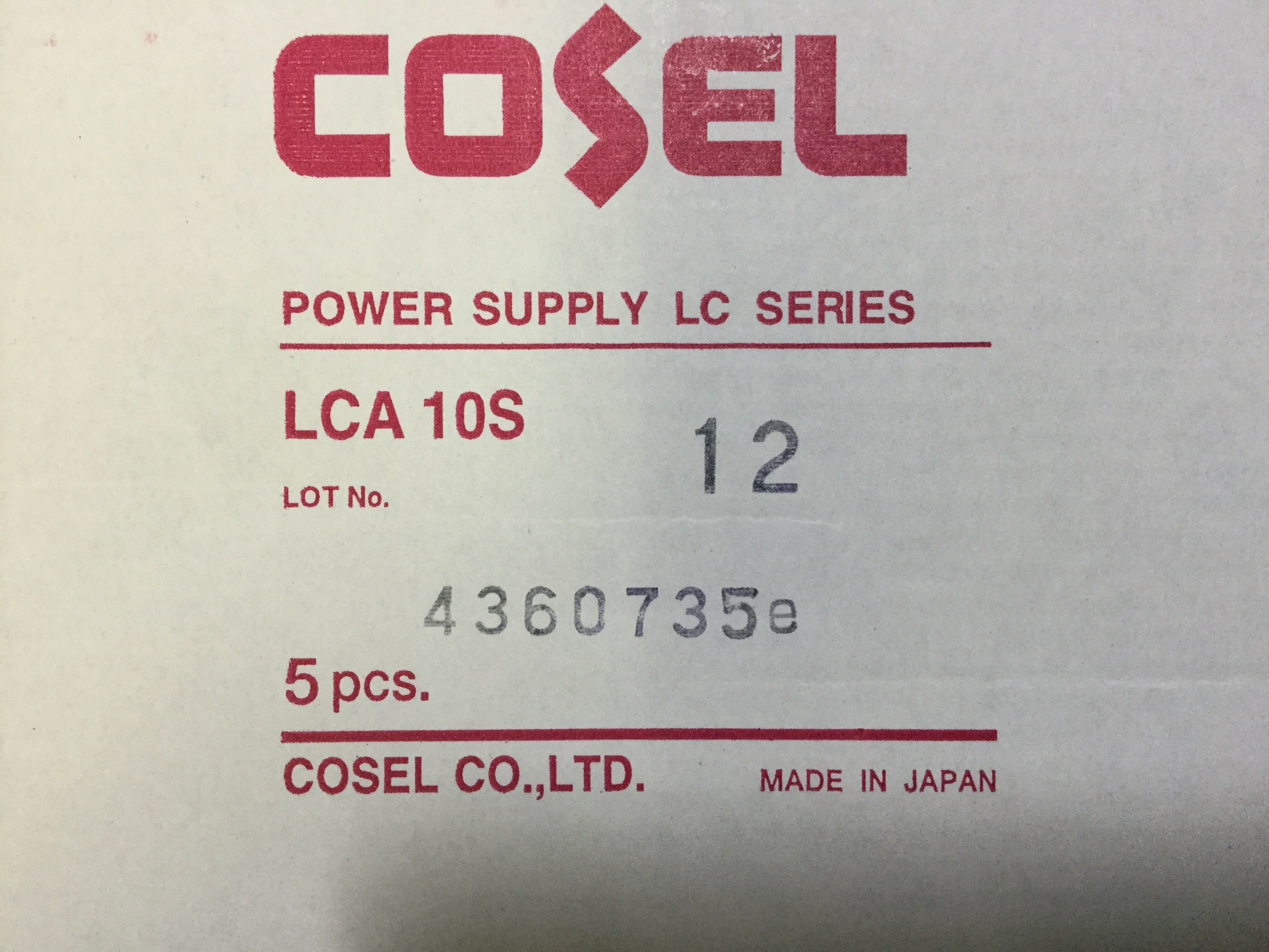 LCA10S-12