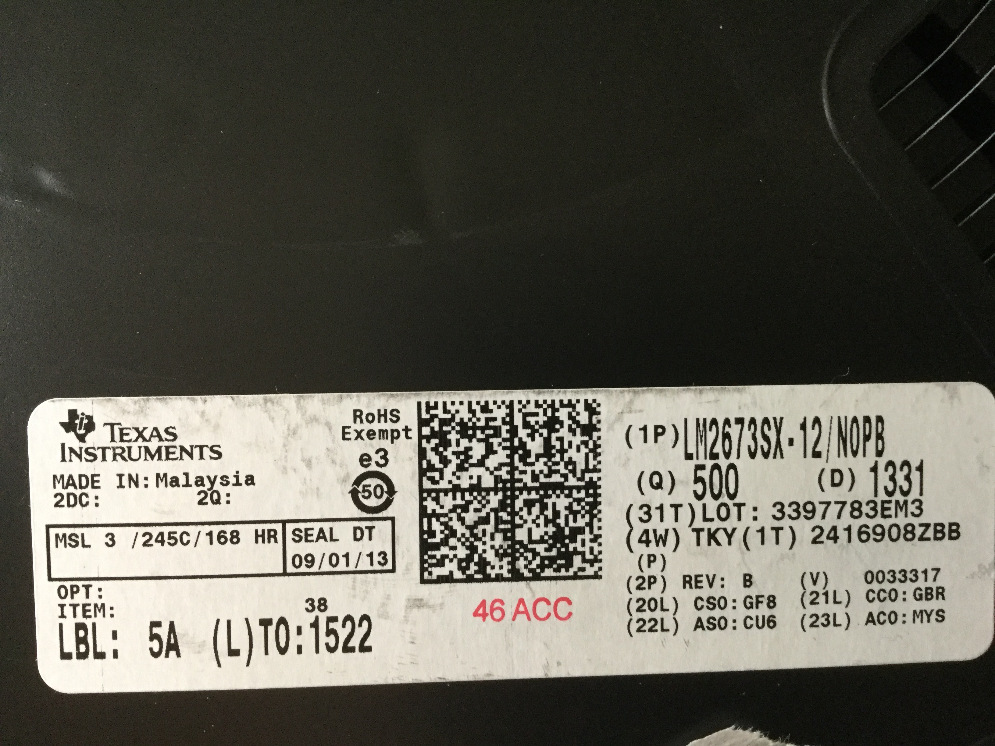 LM2673SX-12/NOPB