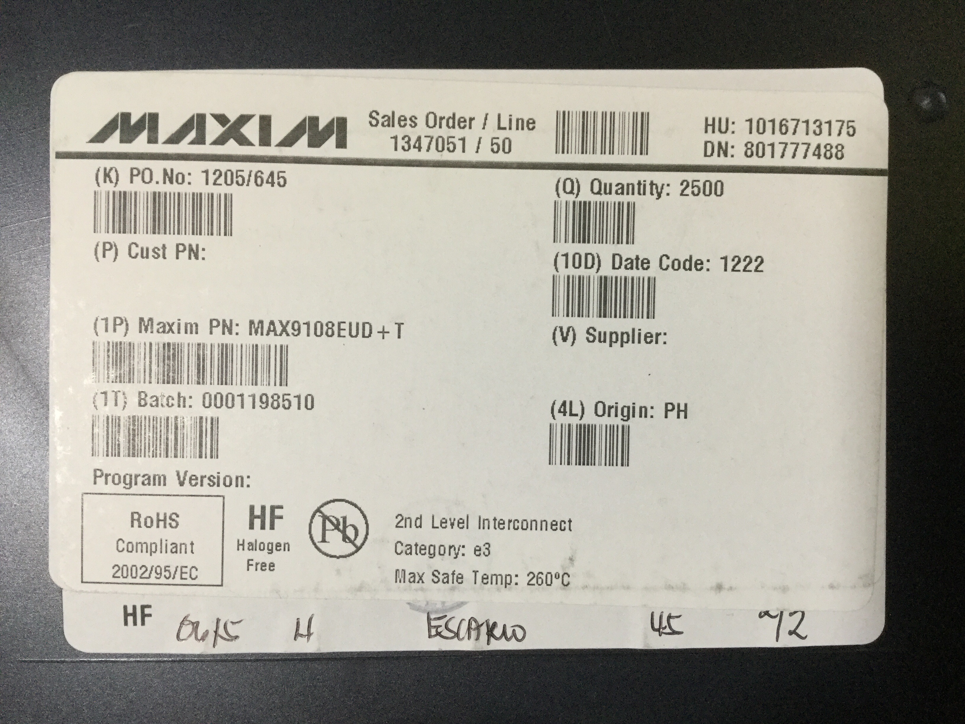 MAX9108EUD