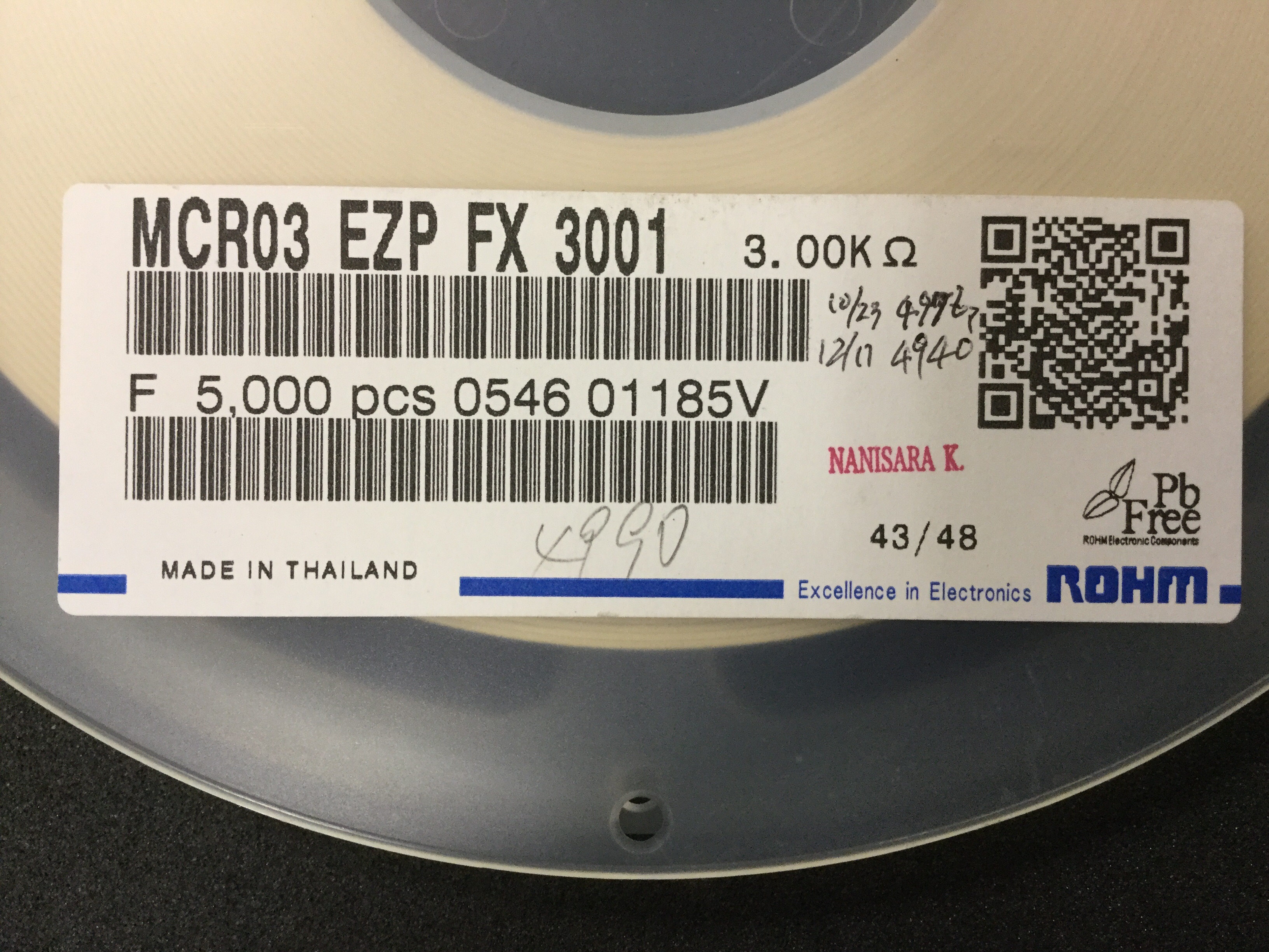 MCR03EZPFX3001