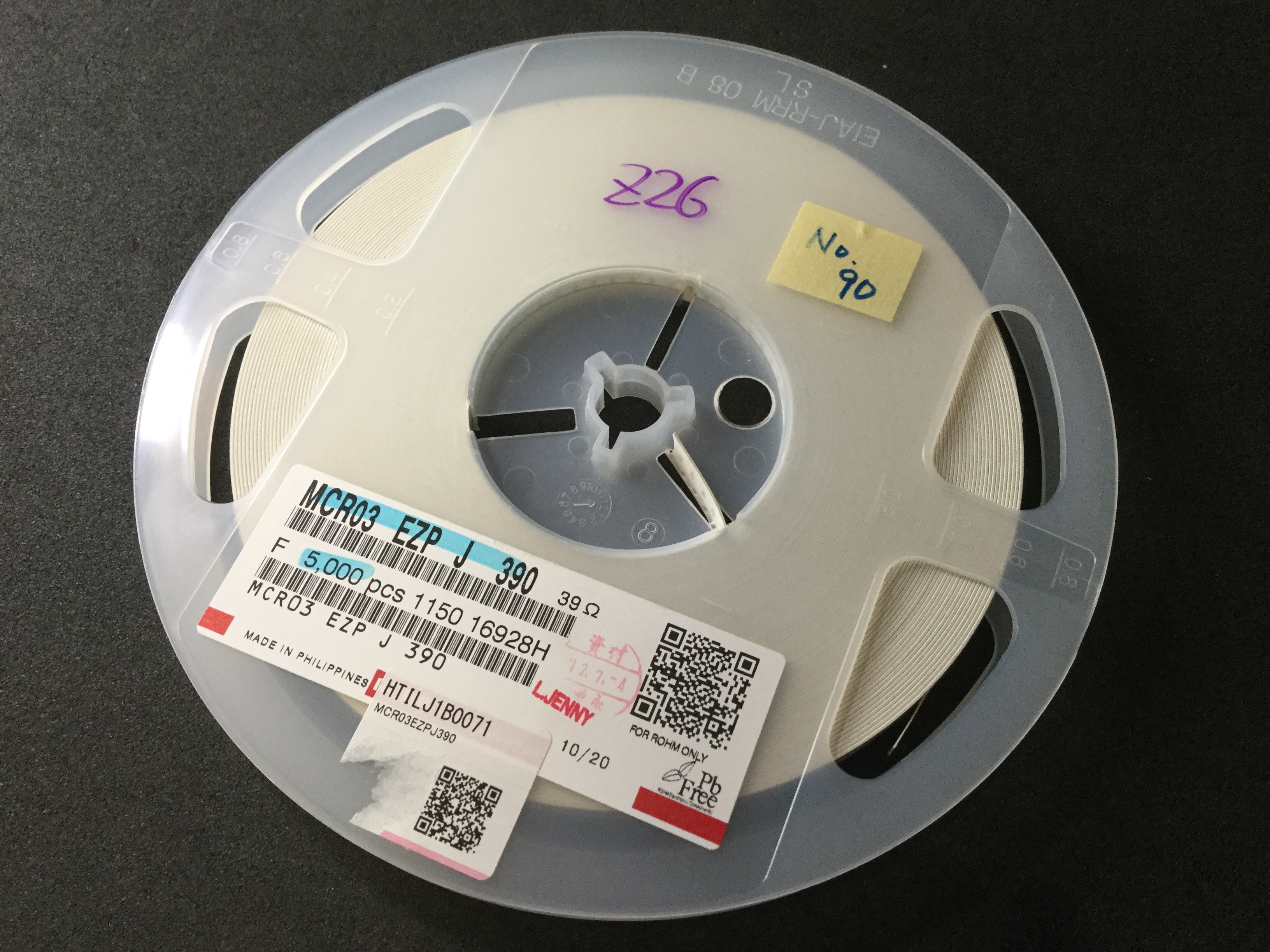 MCR03EZPJ390
