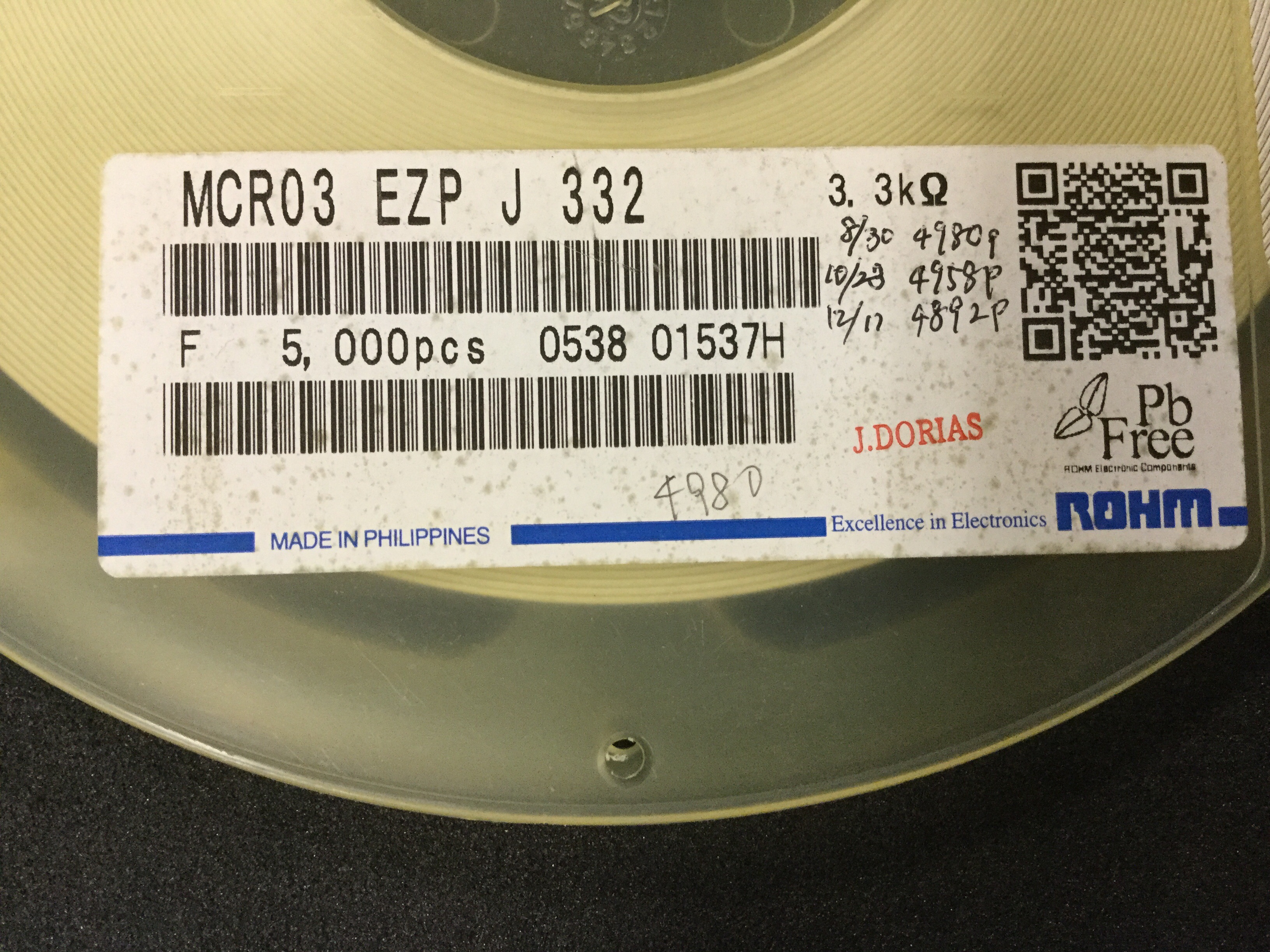 MCR03EZPJ332