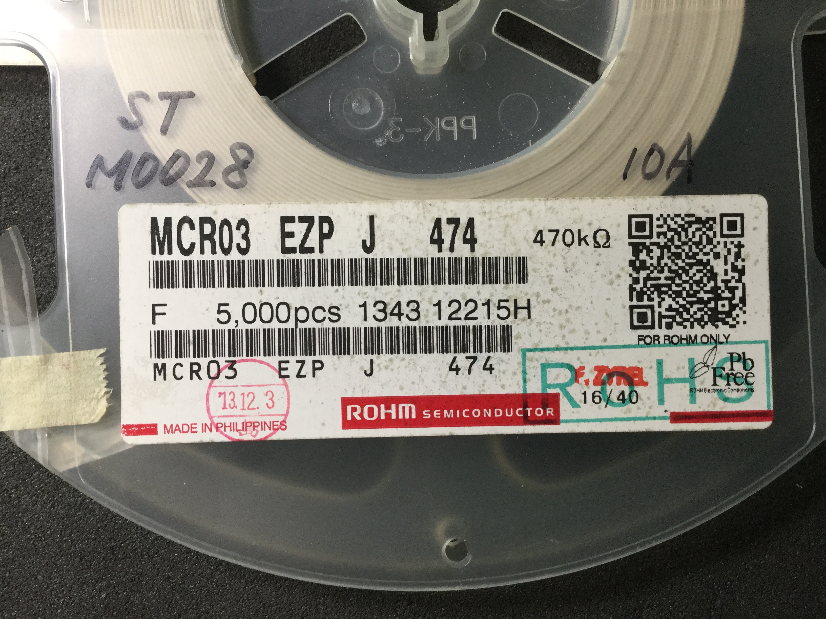MCR03EZPJ474