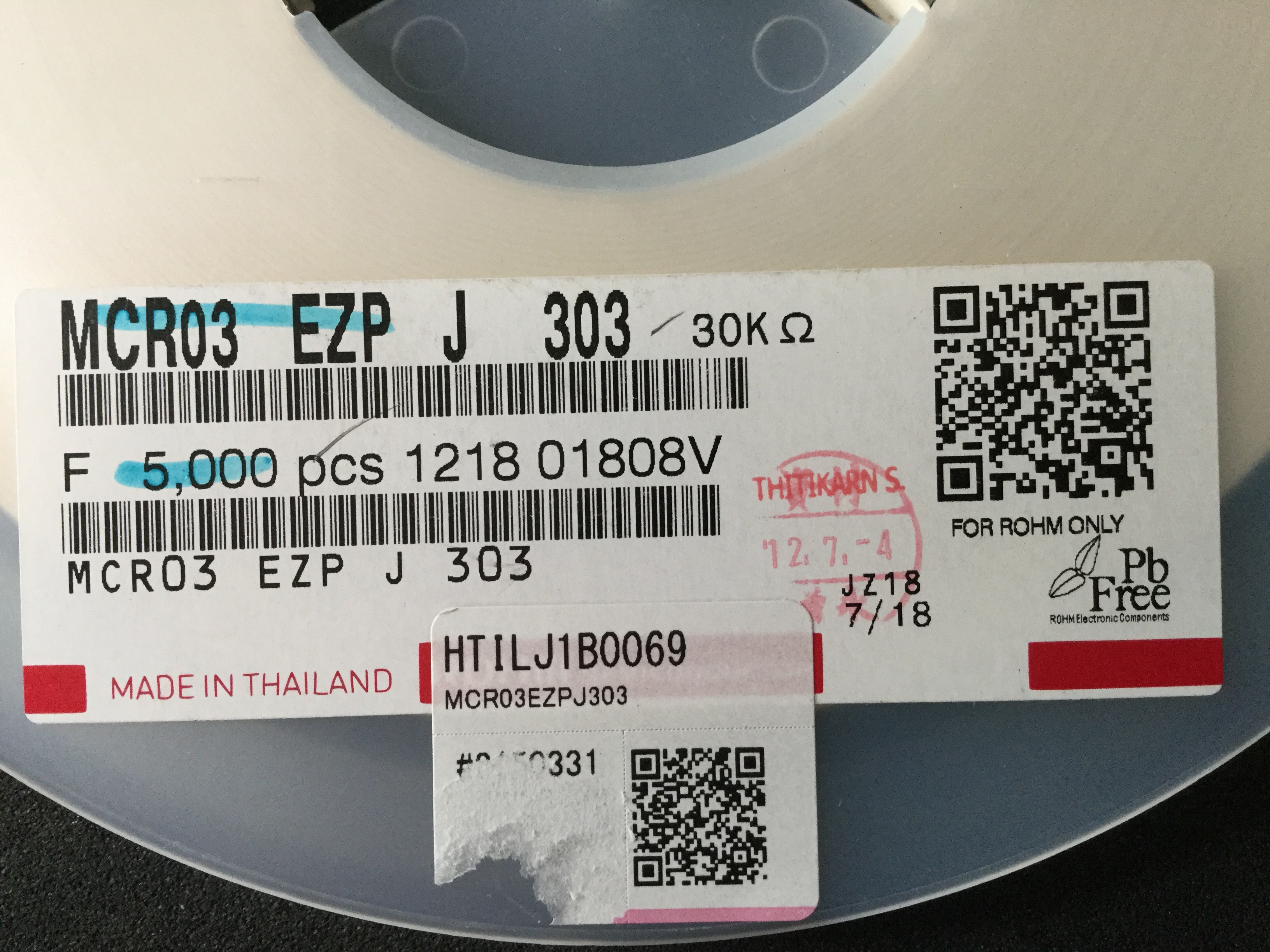 MCR03EZPJ303