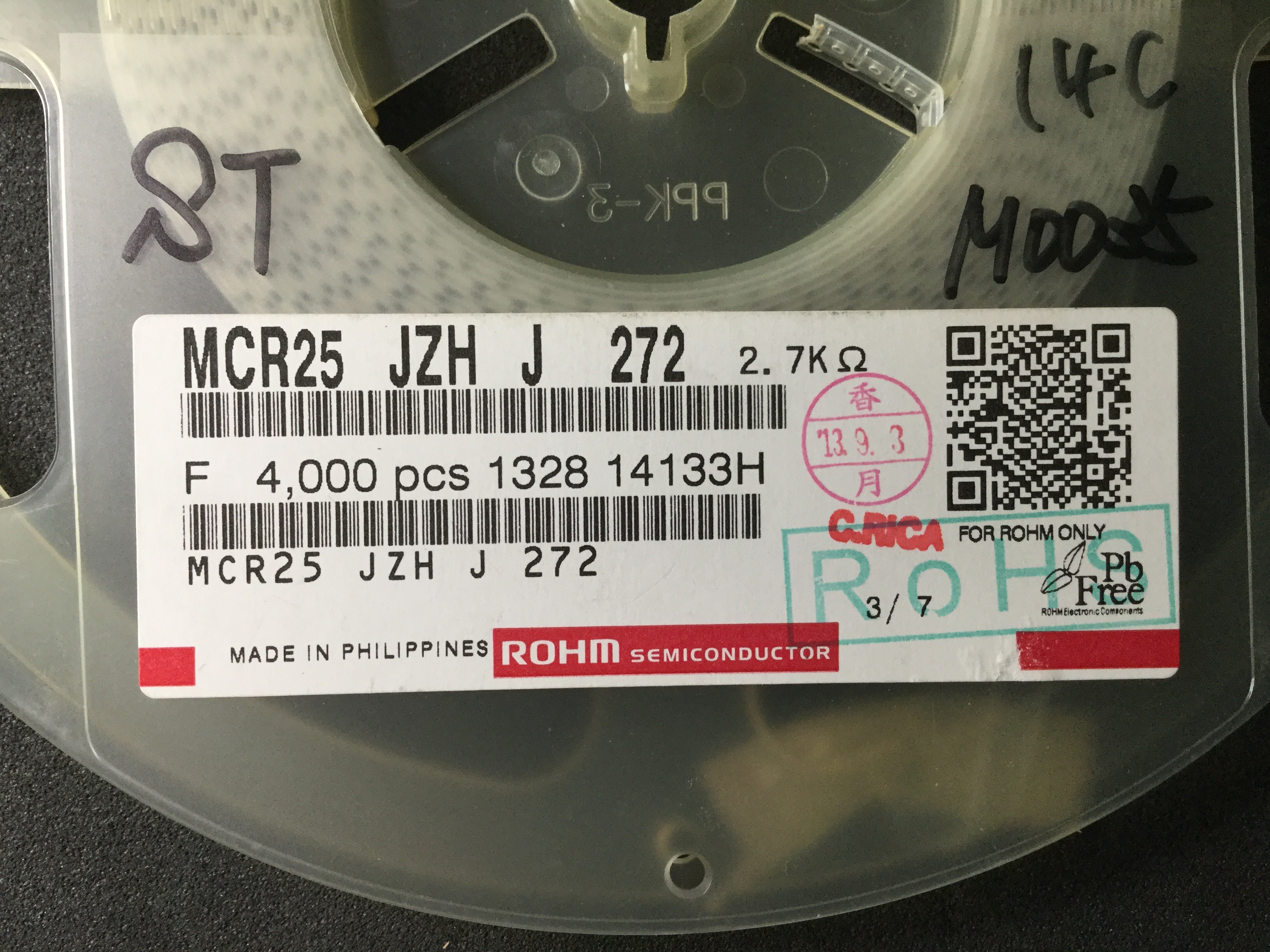 MCR25JZHJ272