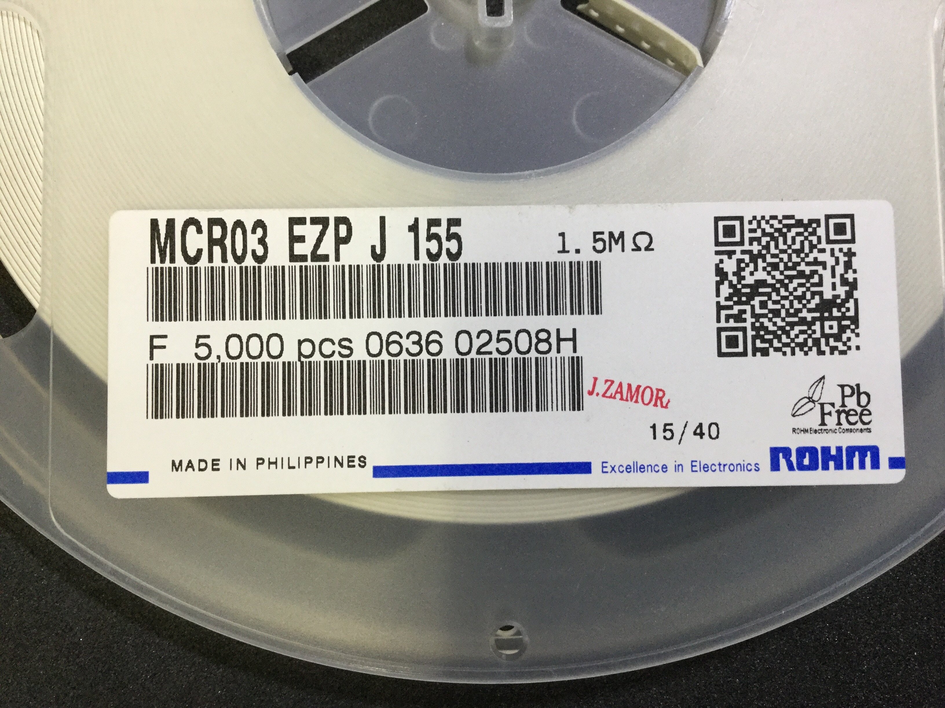 MCR03EZPJ155