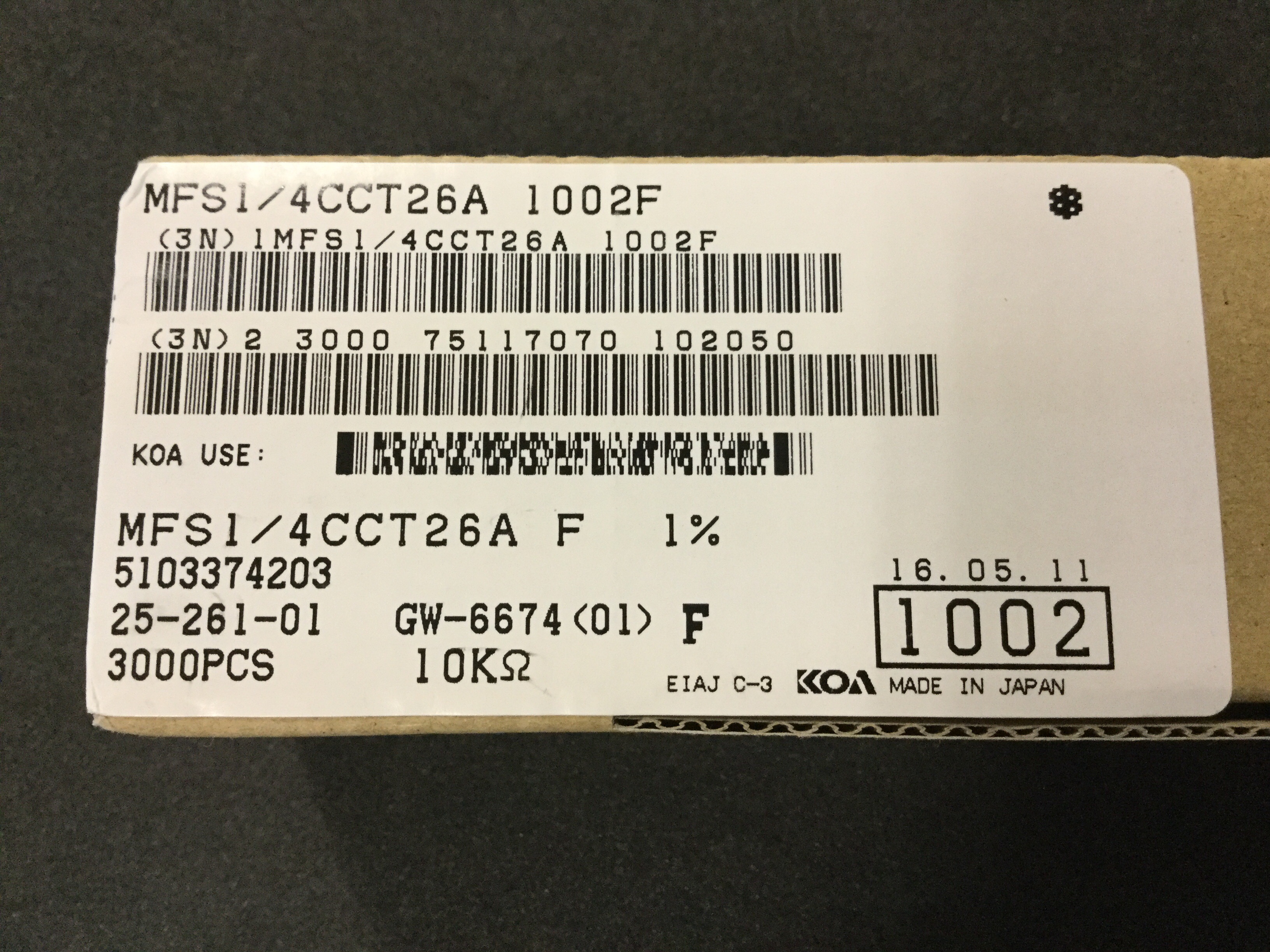 MFS1/4CCT26A1002F