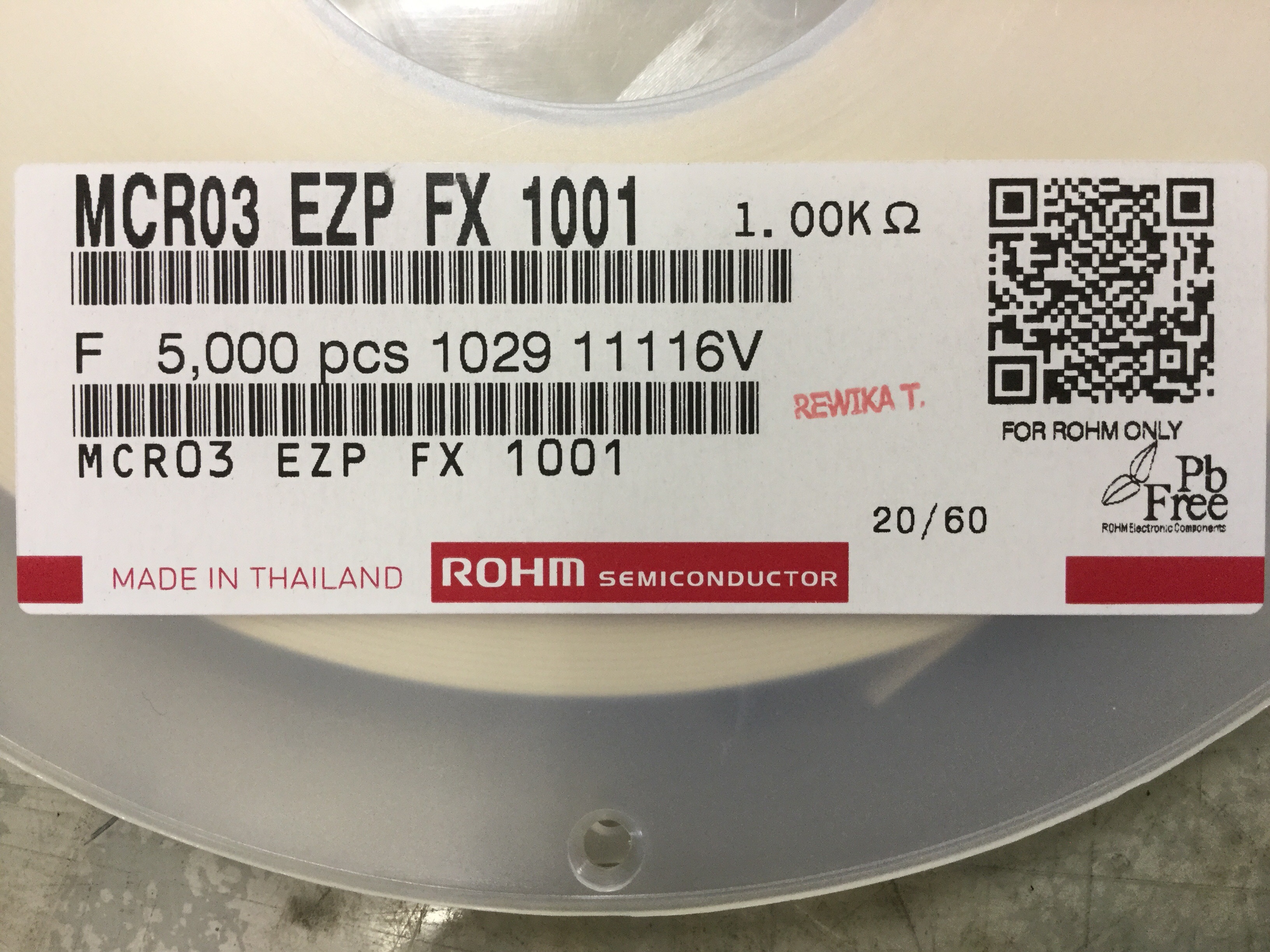 MCR03EZPFX1001