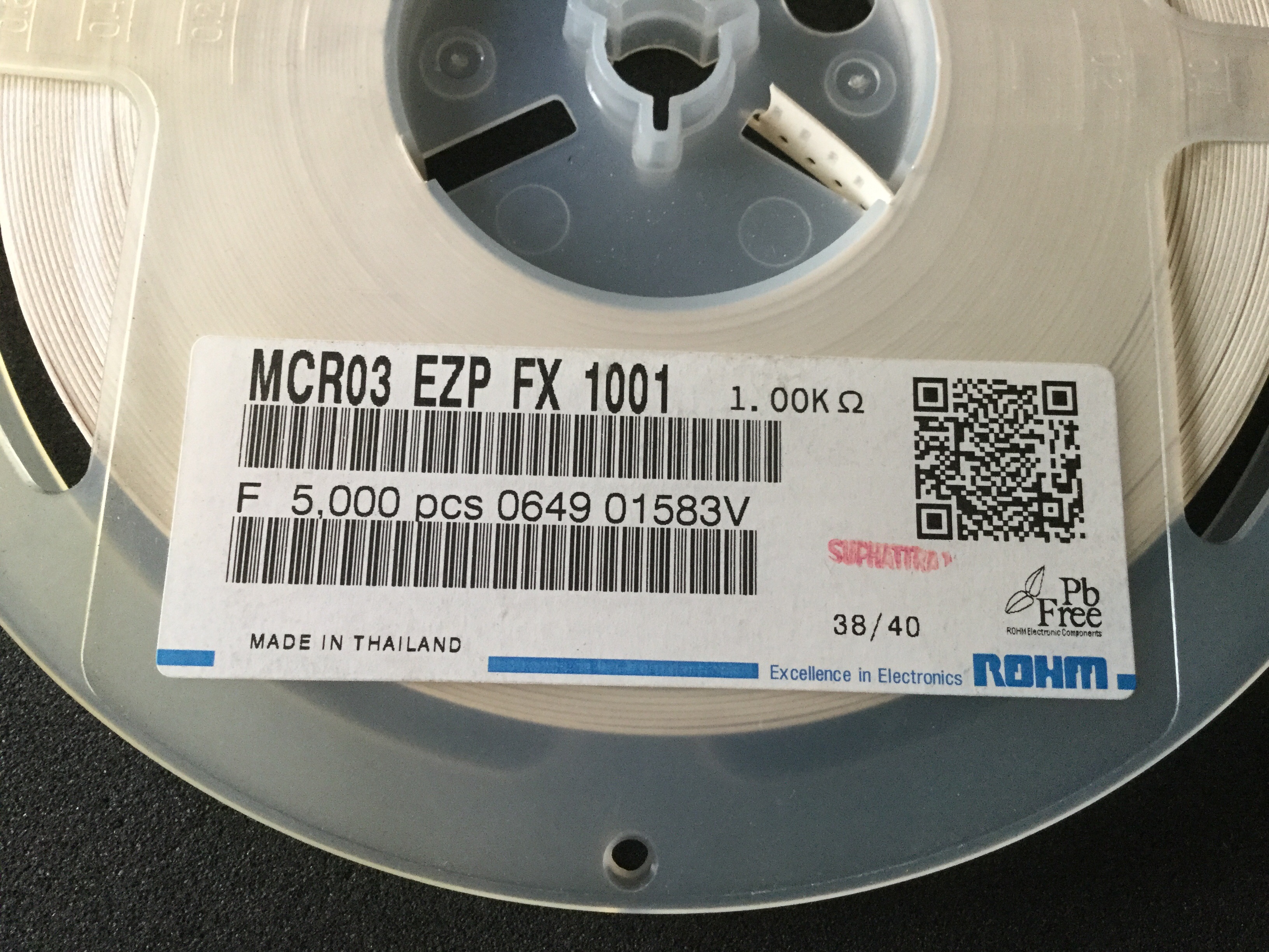 MCR03EZPFX1001