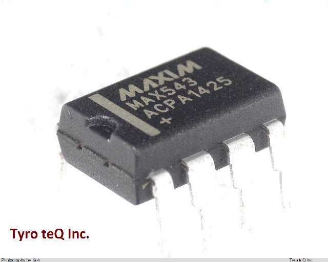 MAX543ACPA+