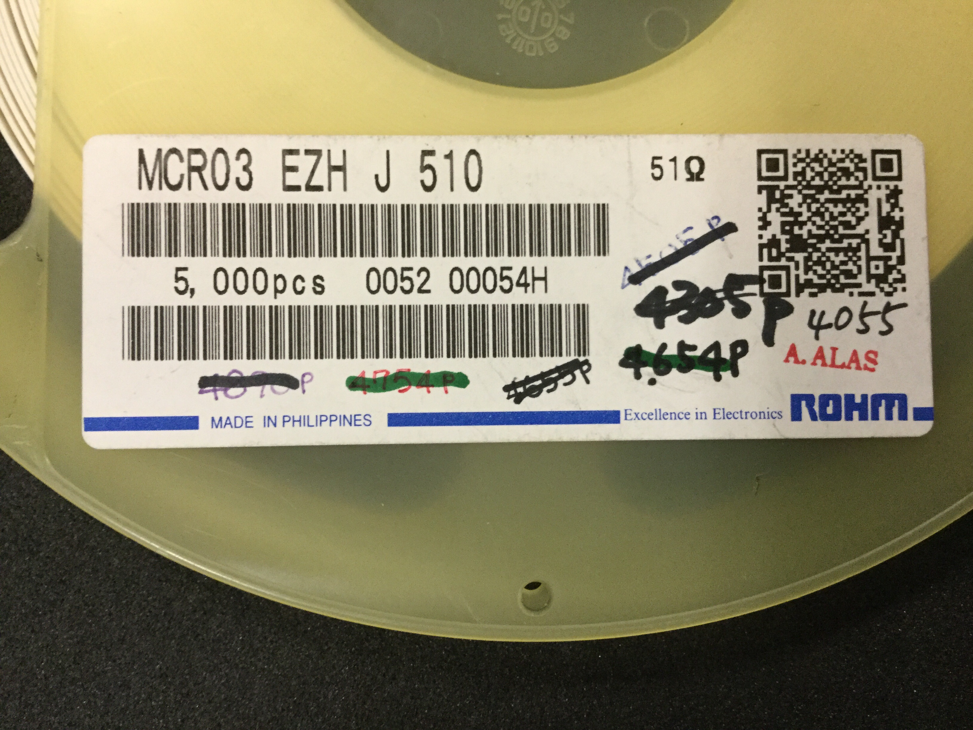 MCR03EZHJ510
