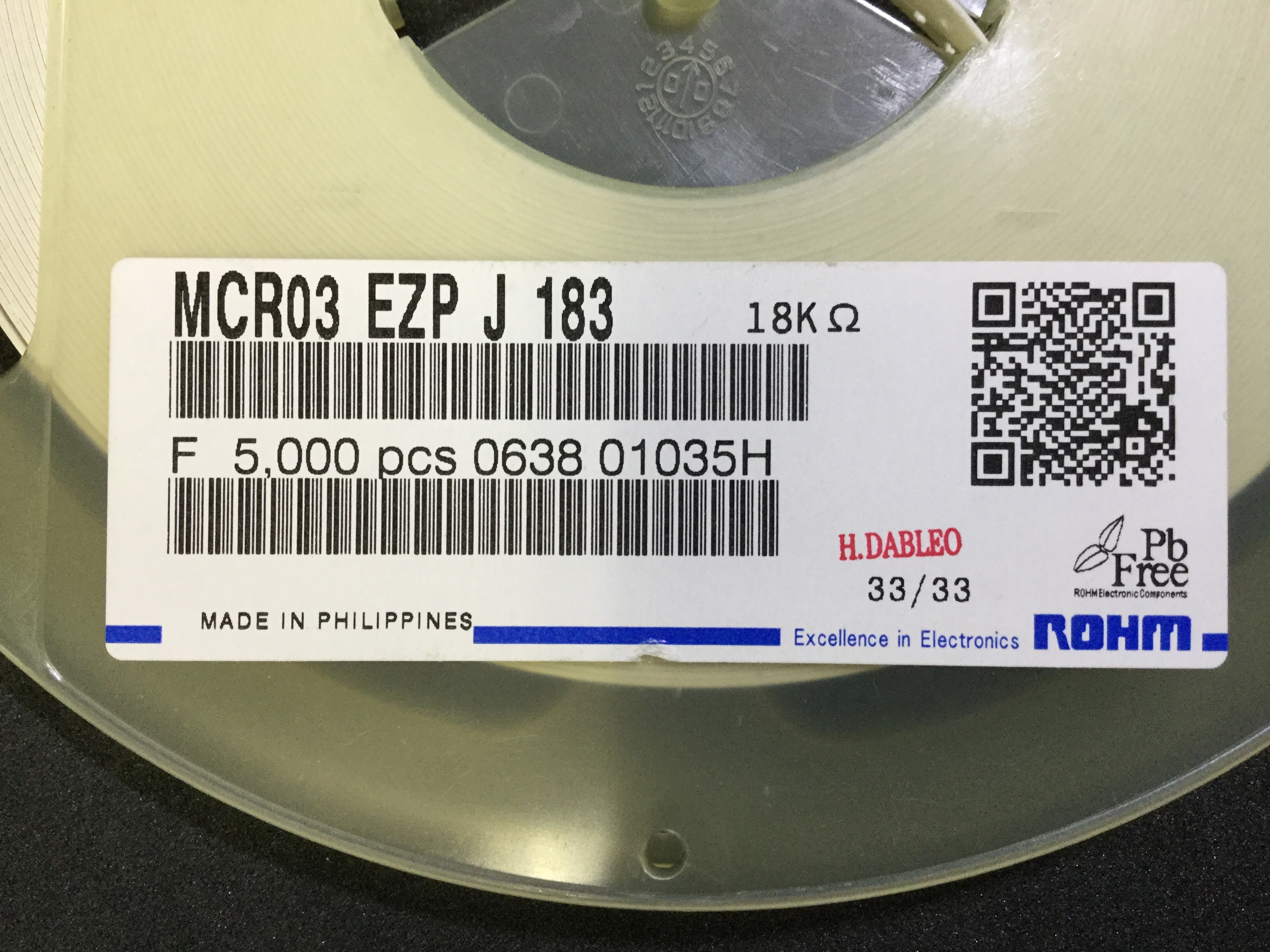 MCR03EZPJ183
