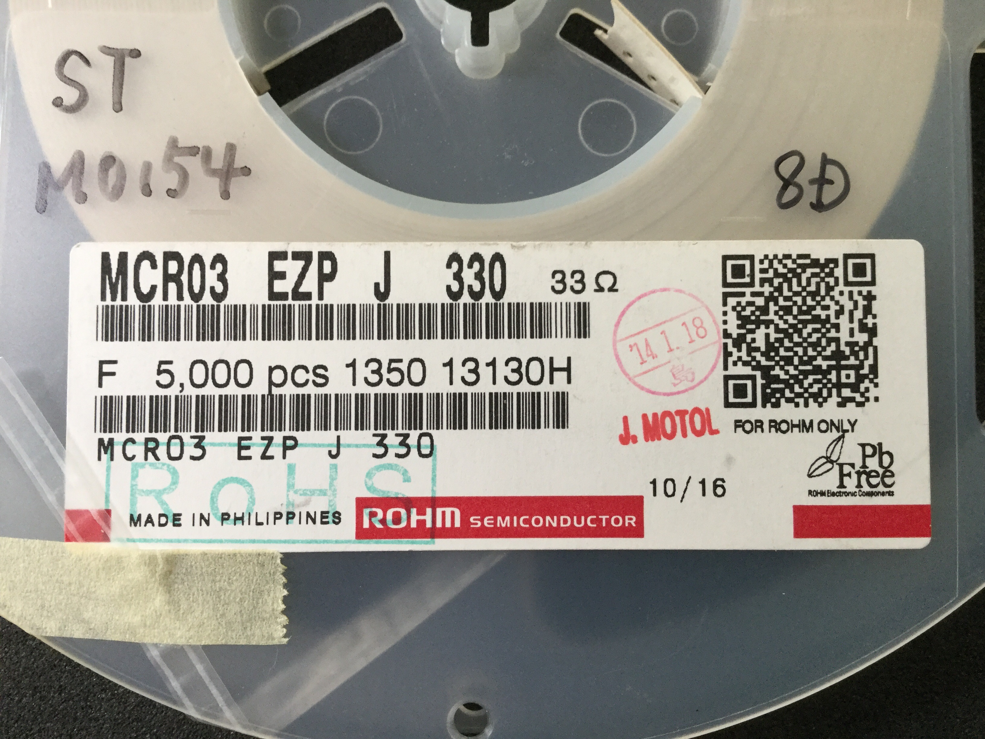 MCR03EZPJ330