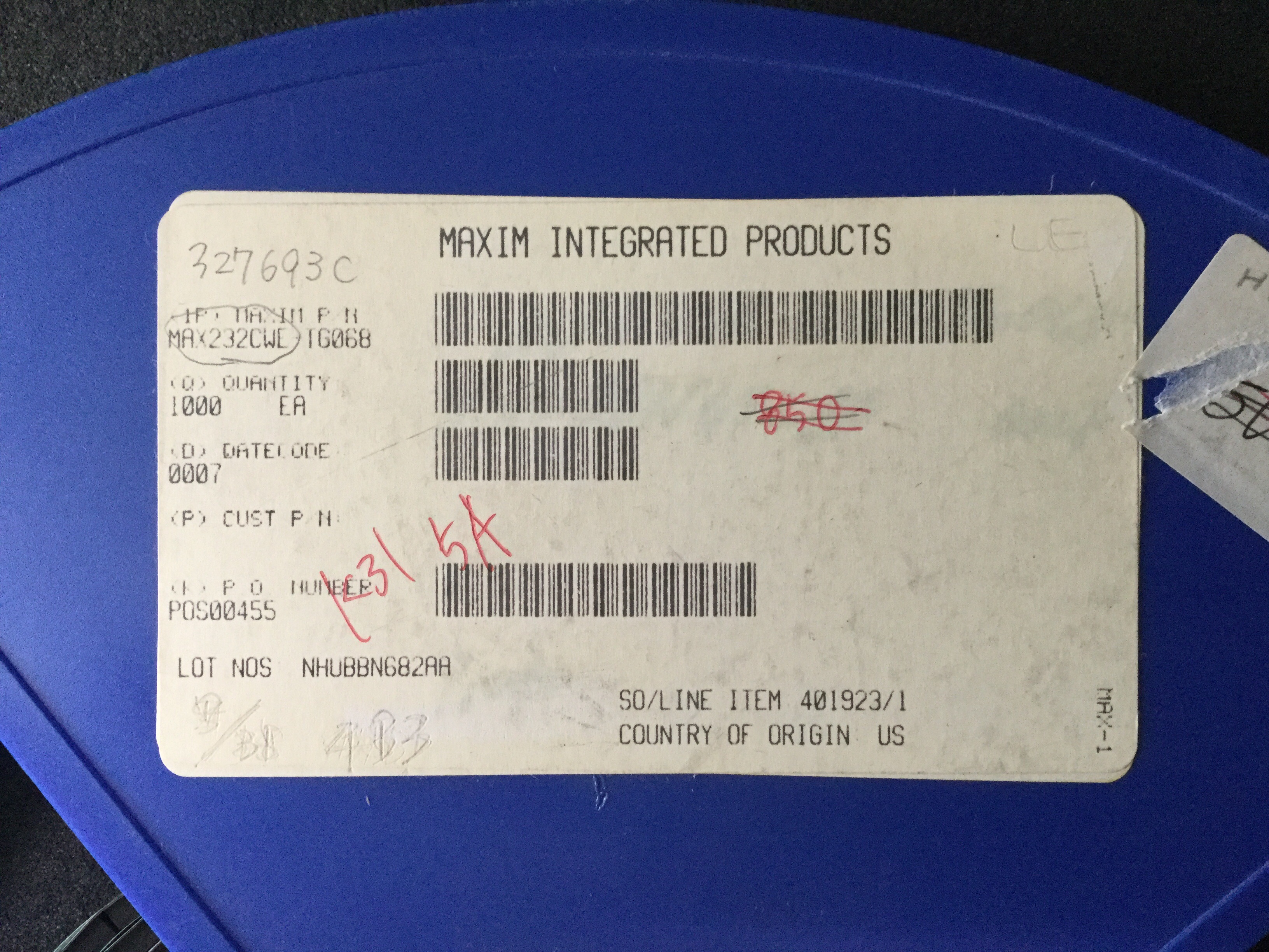 MAX232CWE-TG068