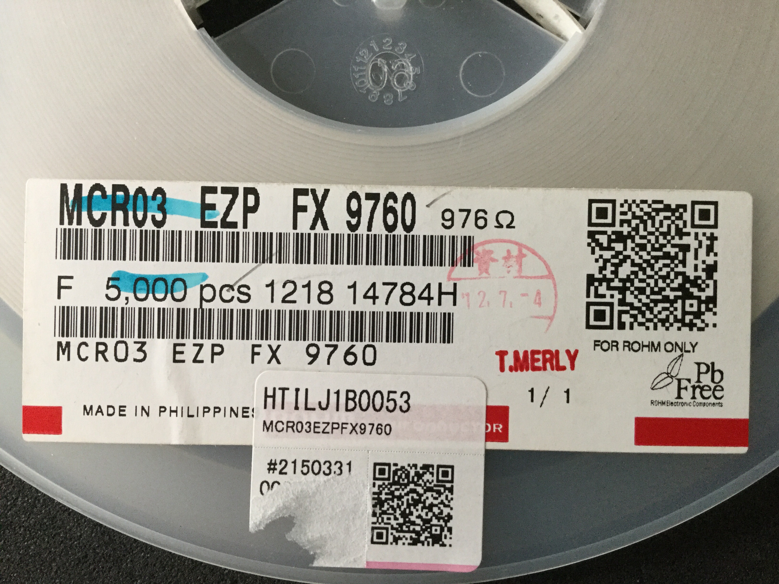 MCR03EZPFX9760