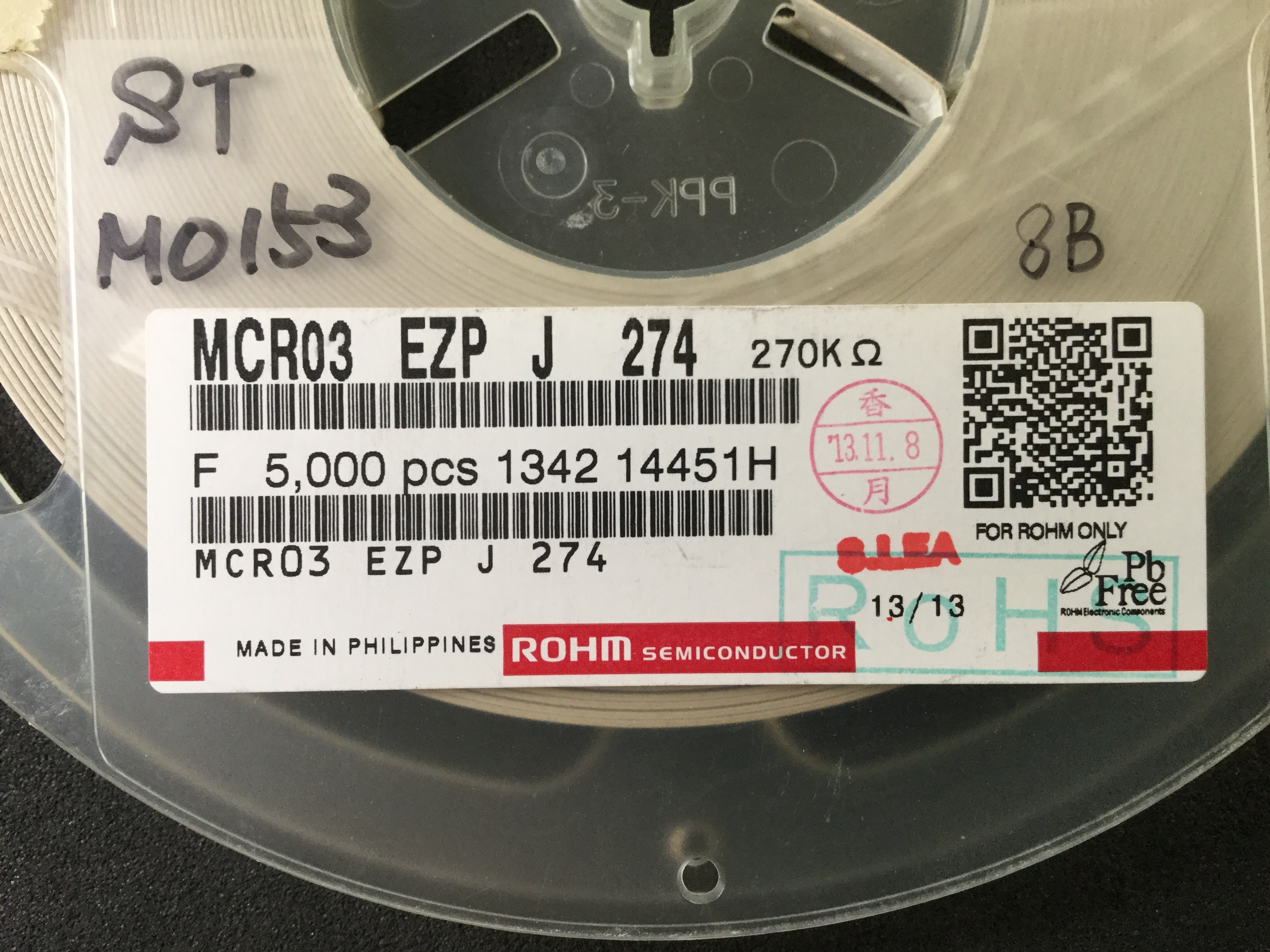 MCR03EZPJ274