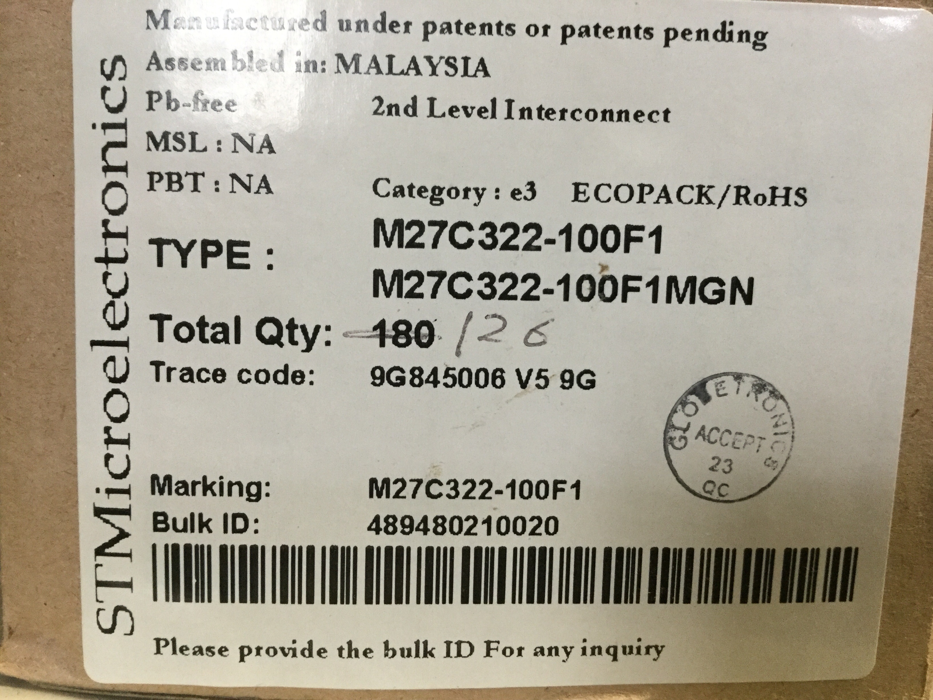 M27C322-100F1