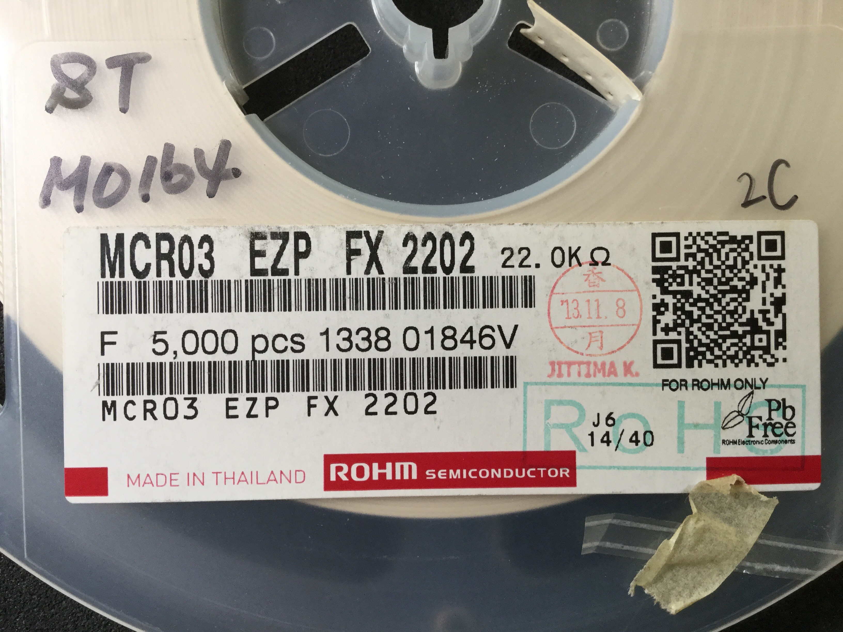 MCR03EZPFX2202