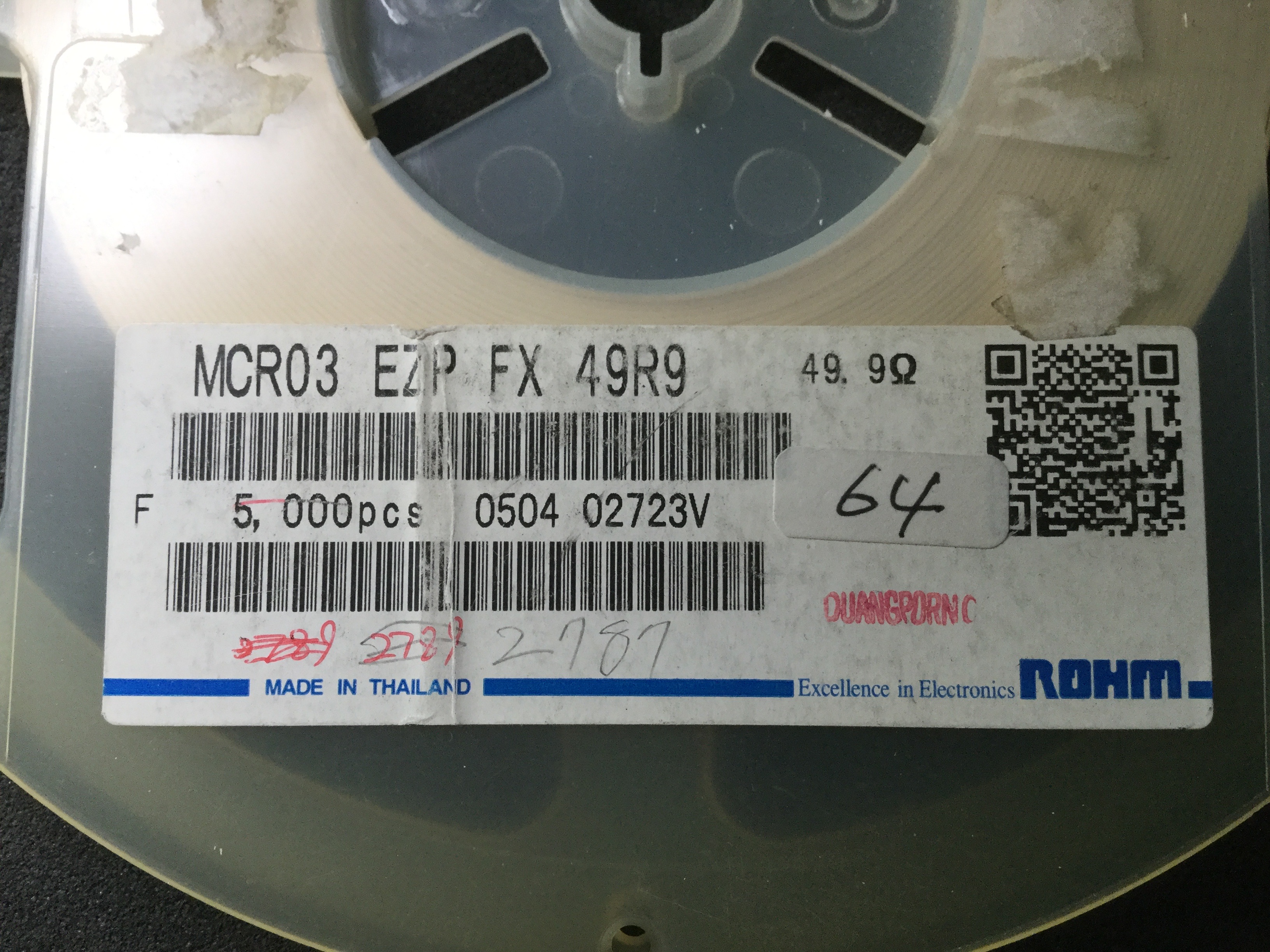 MCR03EZPFX49R9